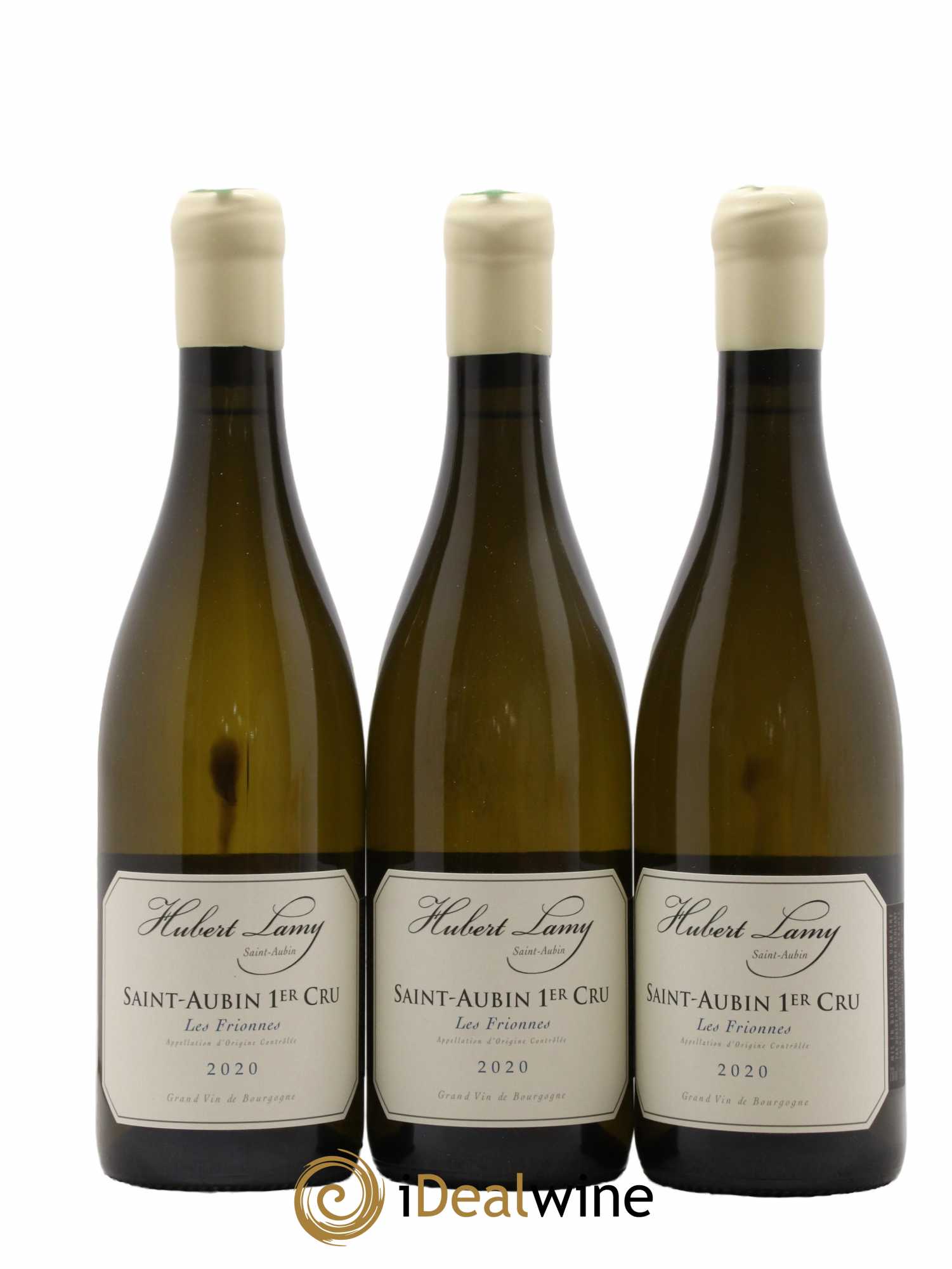 Saint-Aubin 1er Cru Les Frionnes Hubert Lamy 2020 - Lot de 3 bouteilles - 0