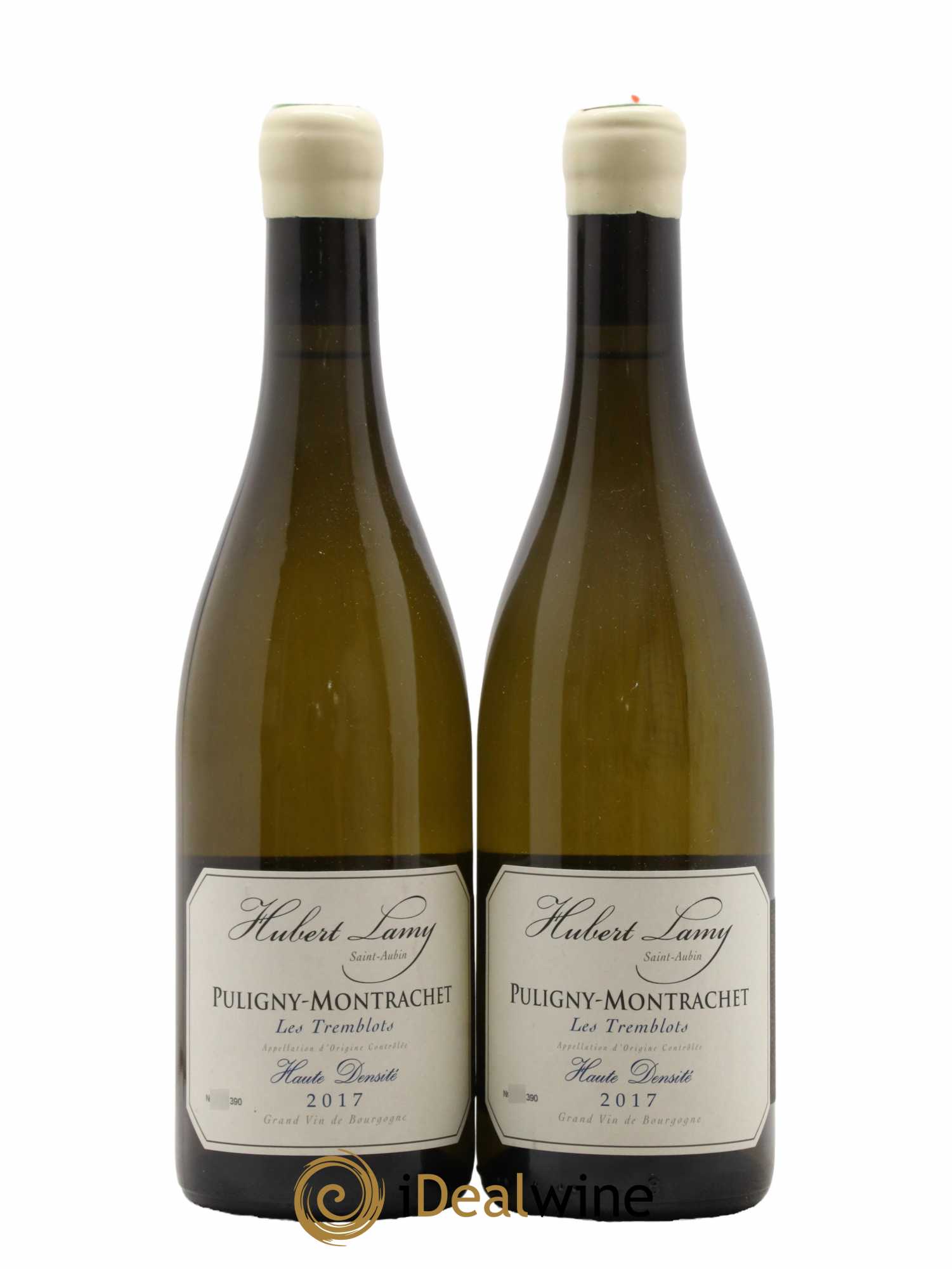 Puligny-Montrachet Les Tremblots Haute Densité Hubert Lamy 2017 - Lot de 2 bouteilles - 0