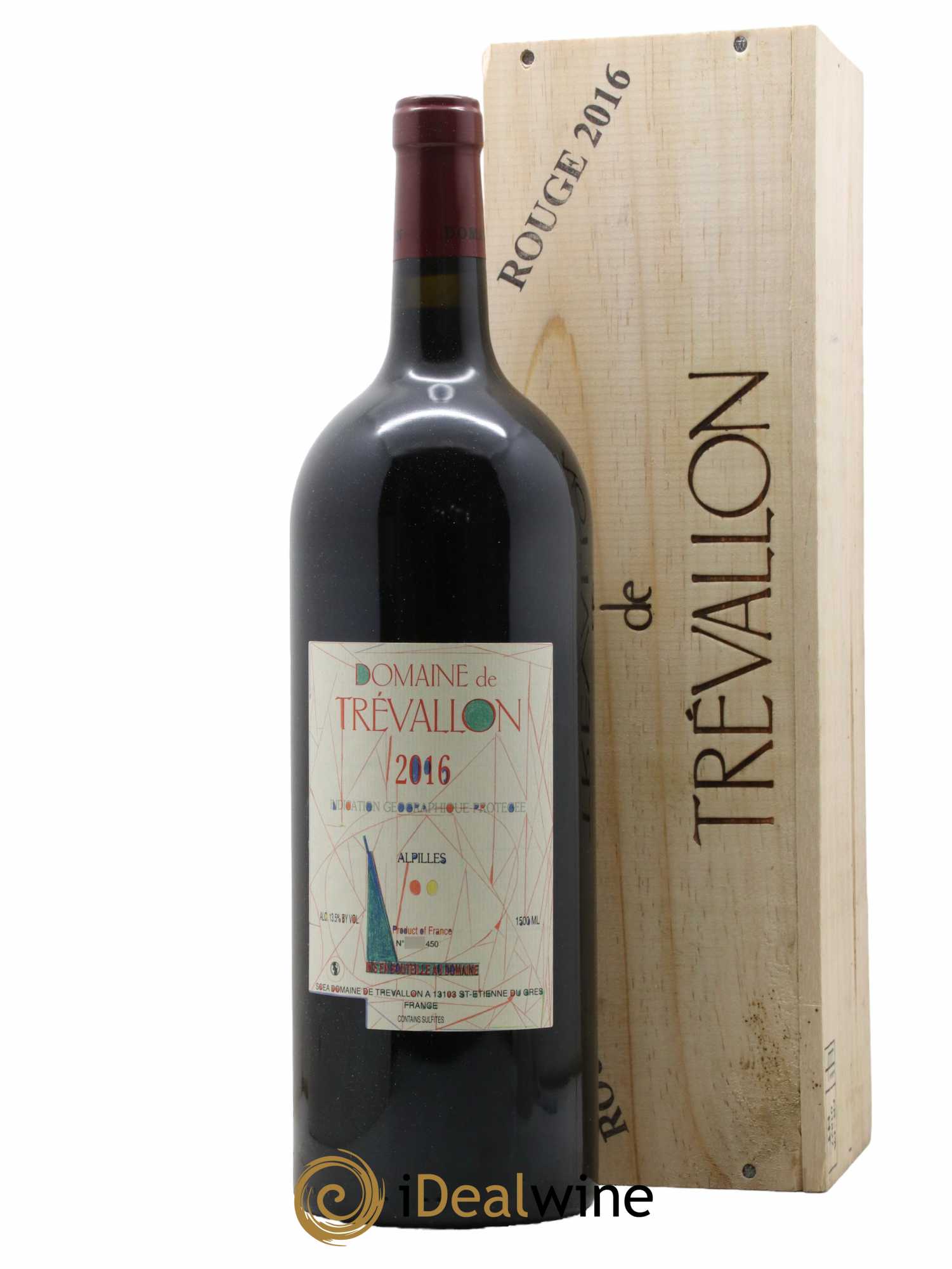 IGP Alpilles Trévallon (Domaine de) Eloi Dürrbach 2016 - Lot de 1 magnum - 0