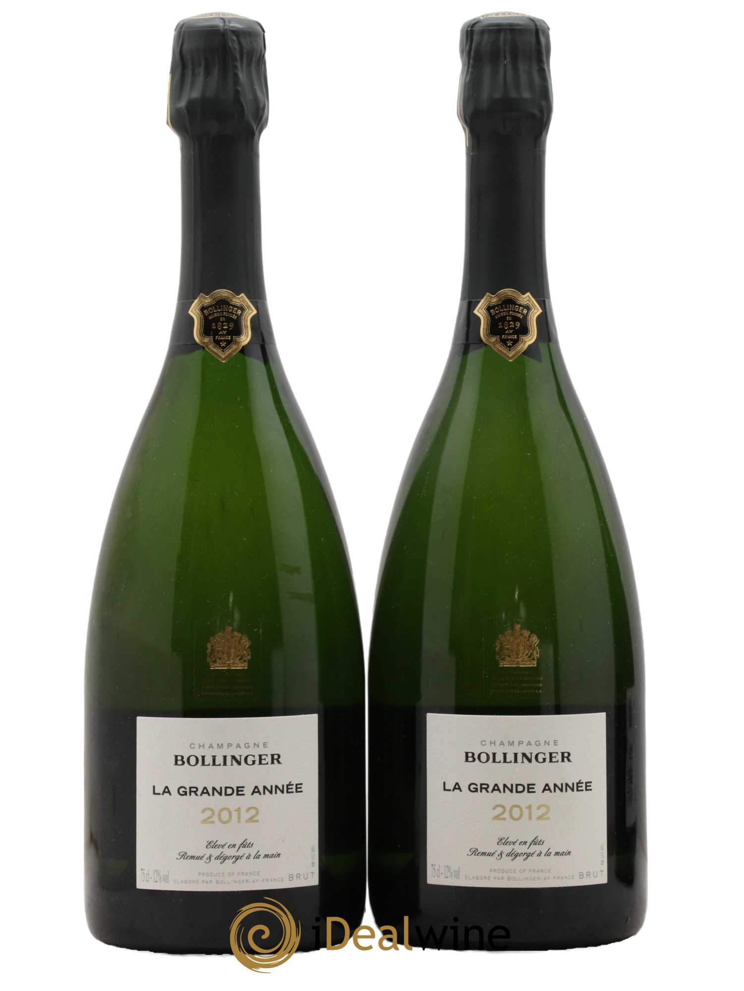 La Grande Année Brut Bollinger 2012 - Lot de 2 bouteilles - 0