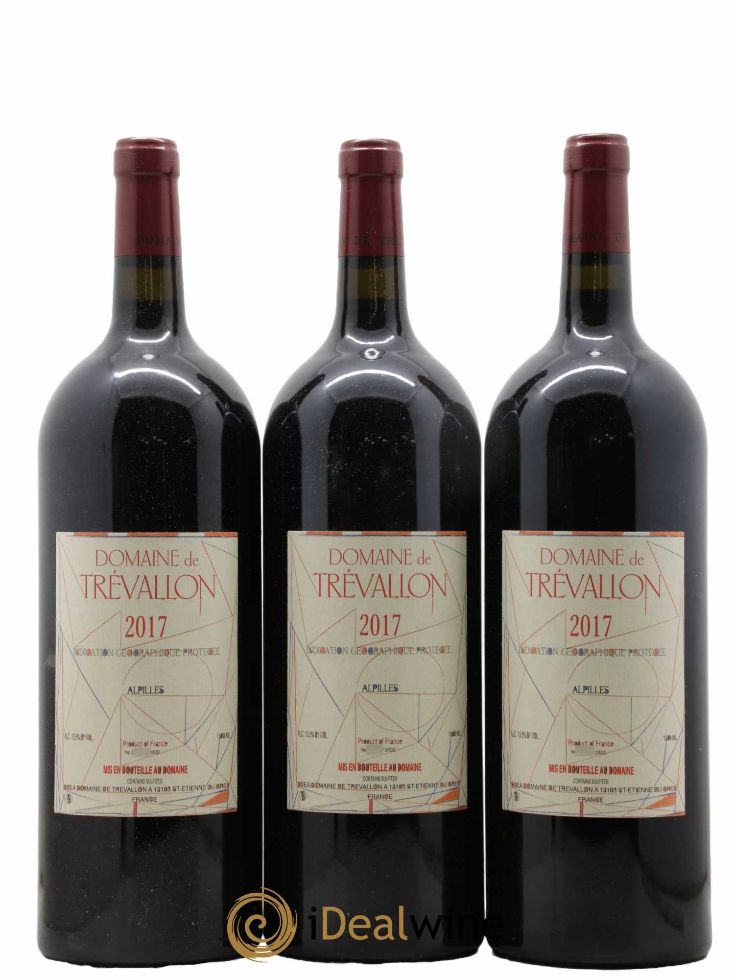 Alpilles Trévallon (Domaine de) Eloi Dürrbach 2017 - Lot de 3 magnums - 0