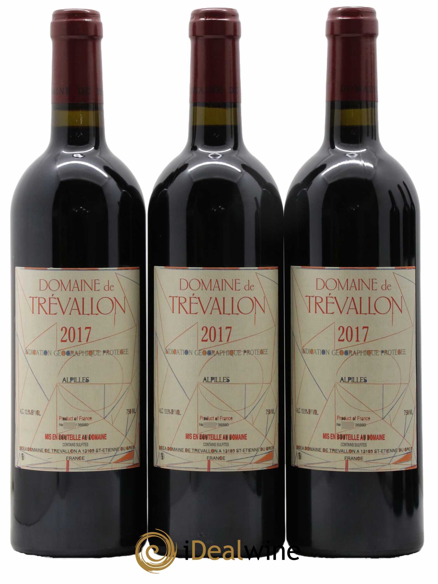Alpilles Trévallon (Domaine de) Eloi Dürrbach 2017 - Lot de 6 bouteilles - 1