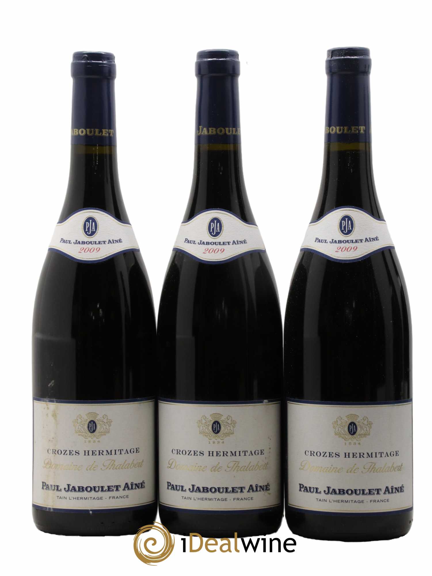Crozes-Hermitage Domaine de Thalabert Paul Jaboulet Ainé 2009 - Lot de 6 bouteilles - 1