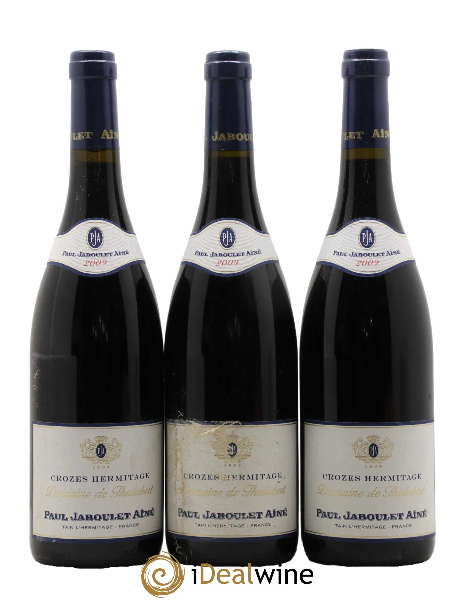 Crozes-Hermitage Domaine de Thalabert Paul Jaboulet Ainé 2009 - Lot de 6 bouteilles - 2