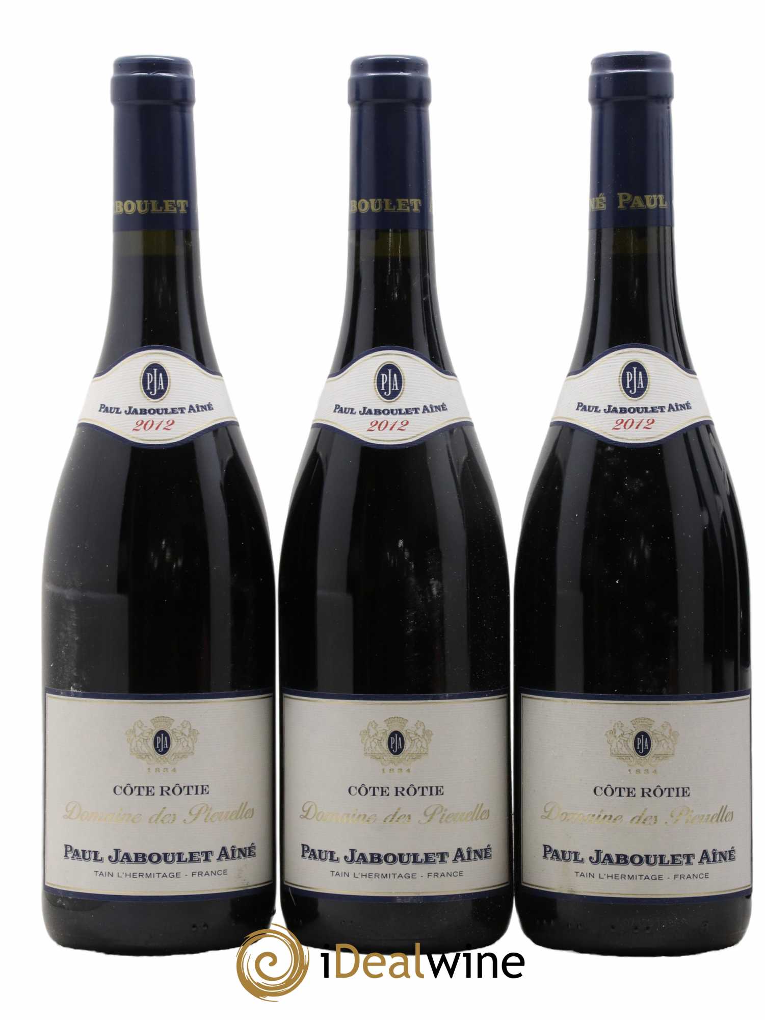Côte-Rôtie Domaine des Pierrelles Paul Jaboulet Ainé 2012 - Lot of 6 bottles - 2