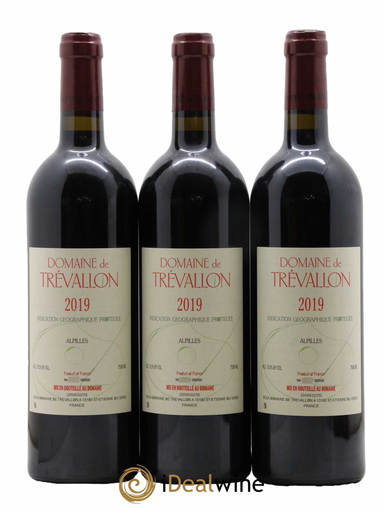 Alpilles Trévallon (Domaine de) Eloi Dürrbach 2019 - Lot de 6 bouteilles - 2