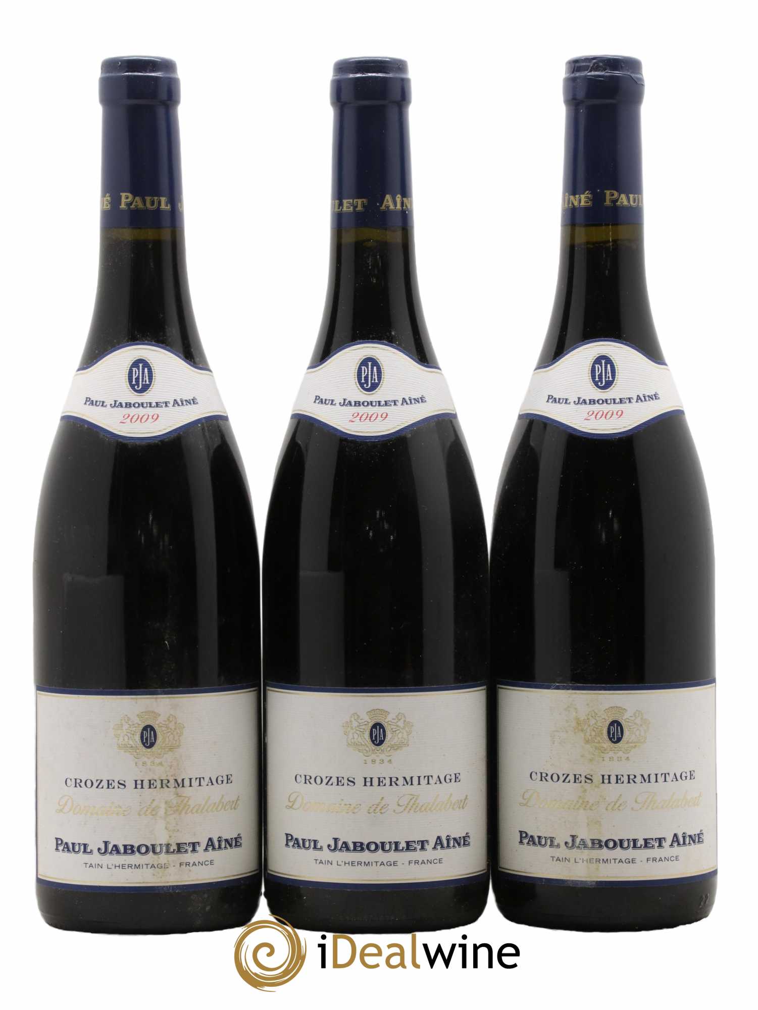 Crozes-Hermitage Domaine de Thalabert Paul Jaboulet Ainé 2009 - Posten von 6 Flaschen - 2