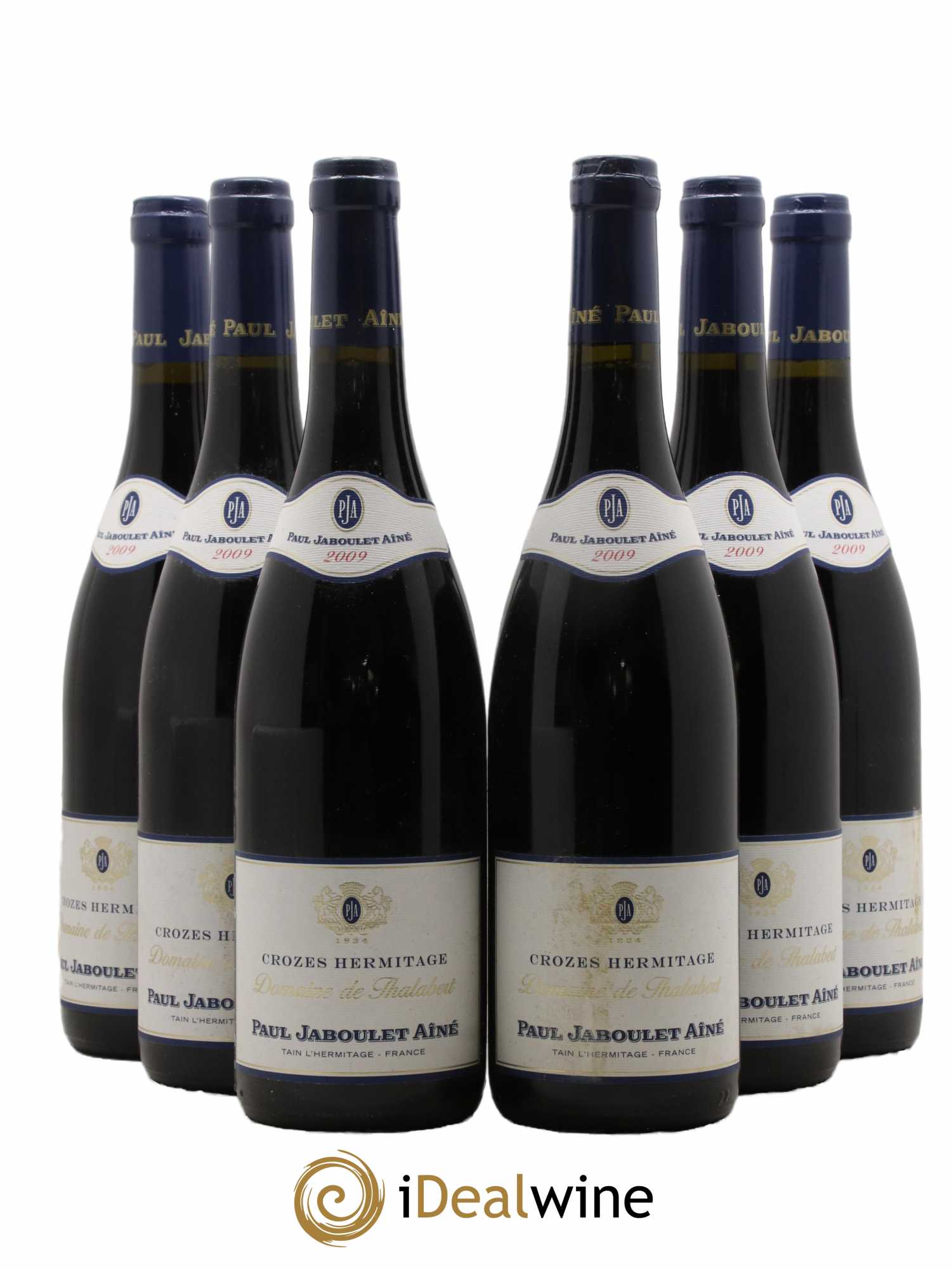 Crozes-Hermitage Domaine de Thalabert Paul Jaboulet Ainé 2009 - Posten von 6 Flaschen - 0