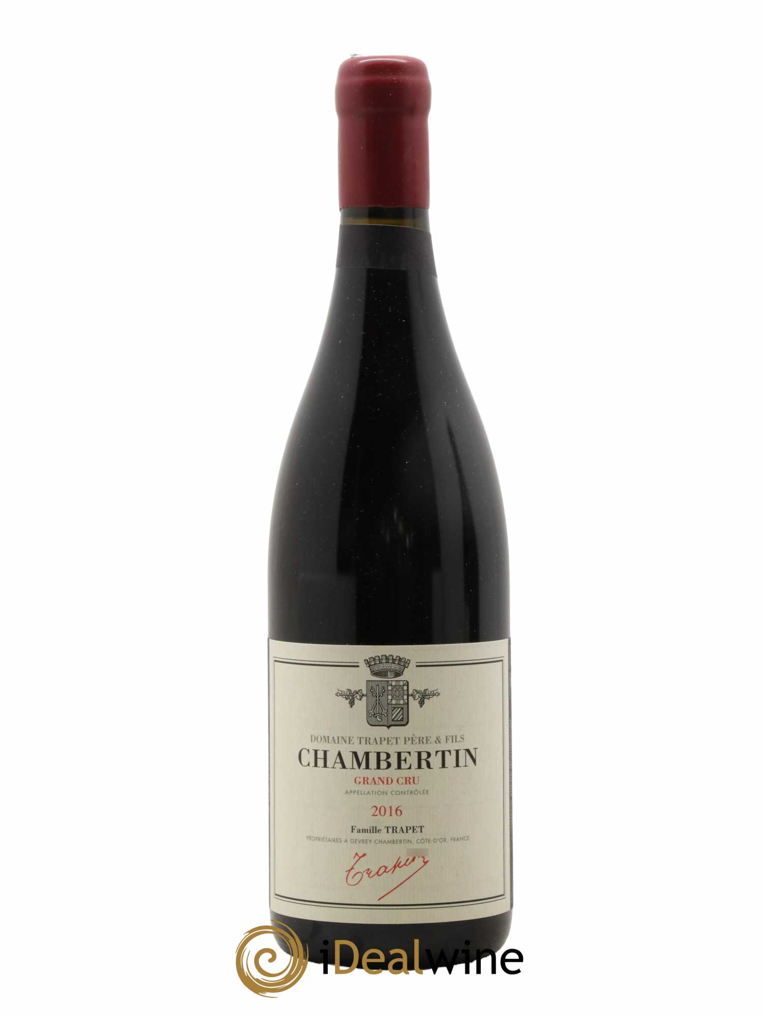 Chambertin Grand Cru Domaine Trapet 2016 - Lot de 1 bouteille - 0