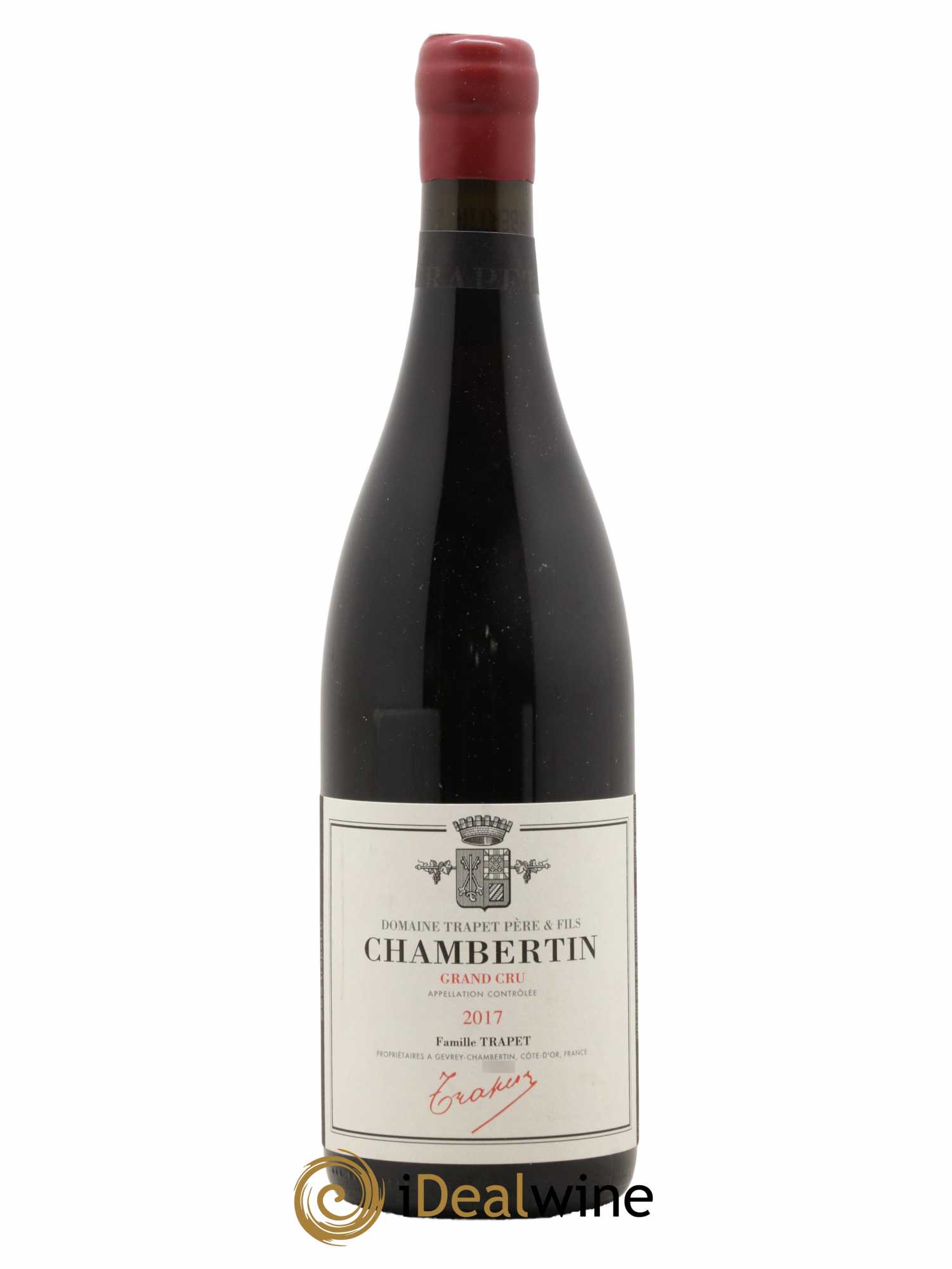 Chambertin Grand Cru Domaine Trapet 2017 - Lot de 1 bouteille - 0
