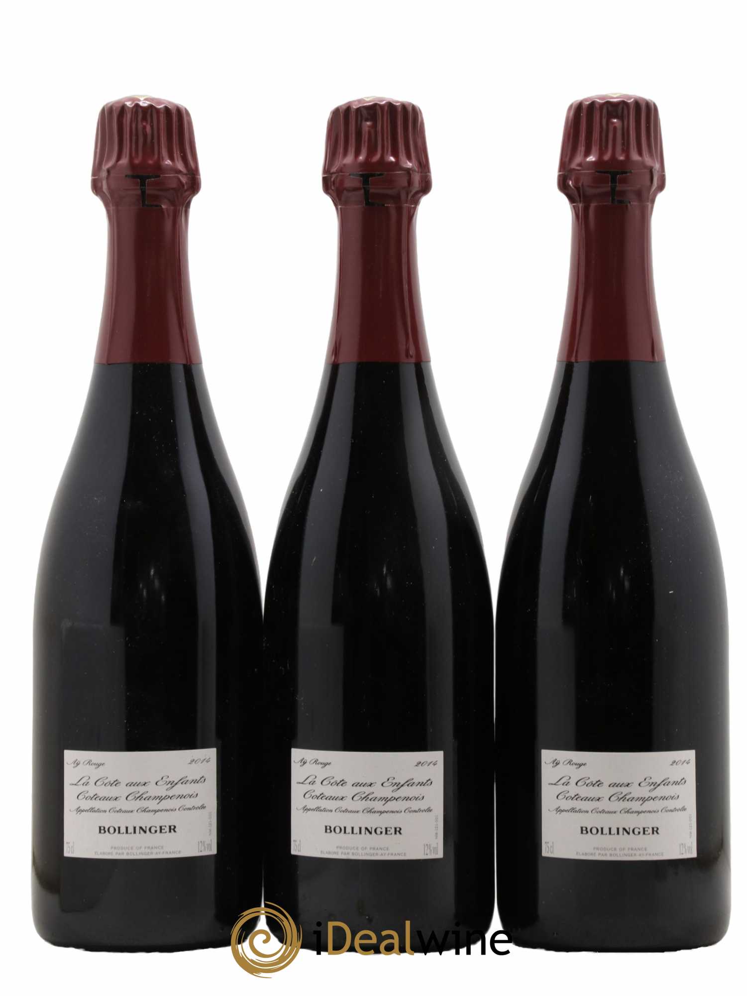 La Côte Aux Enfants Bollinger 2014 - Lot de 3 bouteilles - 0