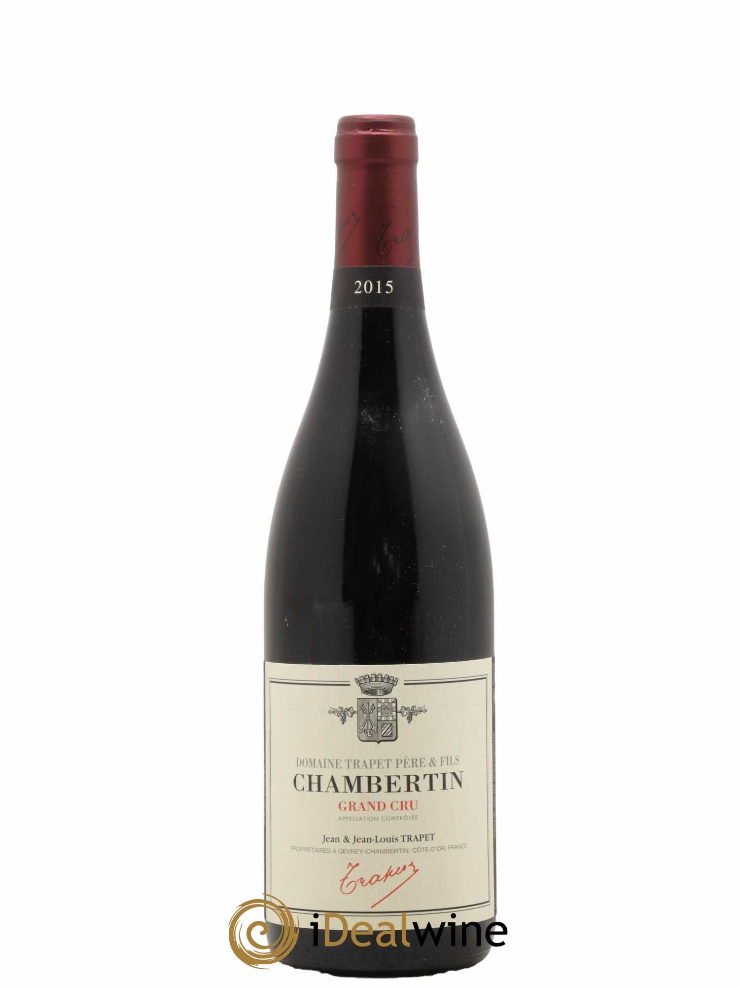Chambertin Grand Cru Domaine Trapet 2015 - Lot de 1 bouteille - 0