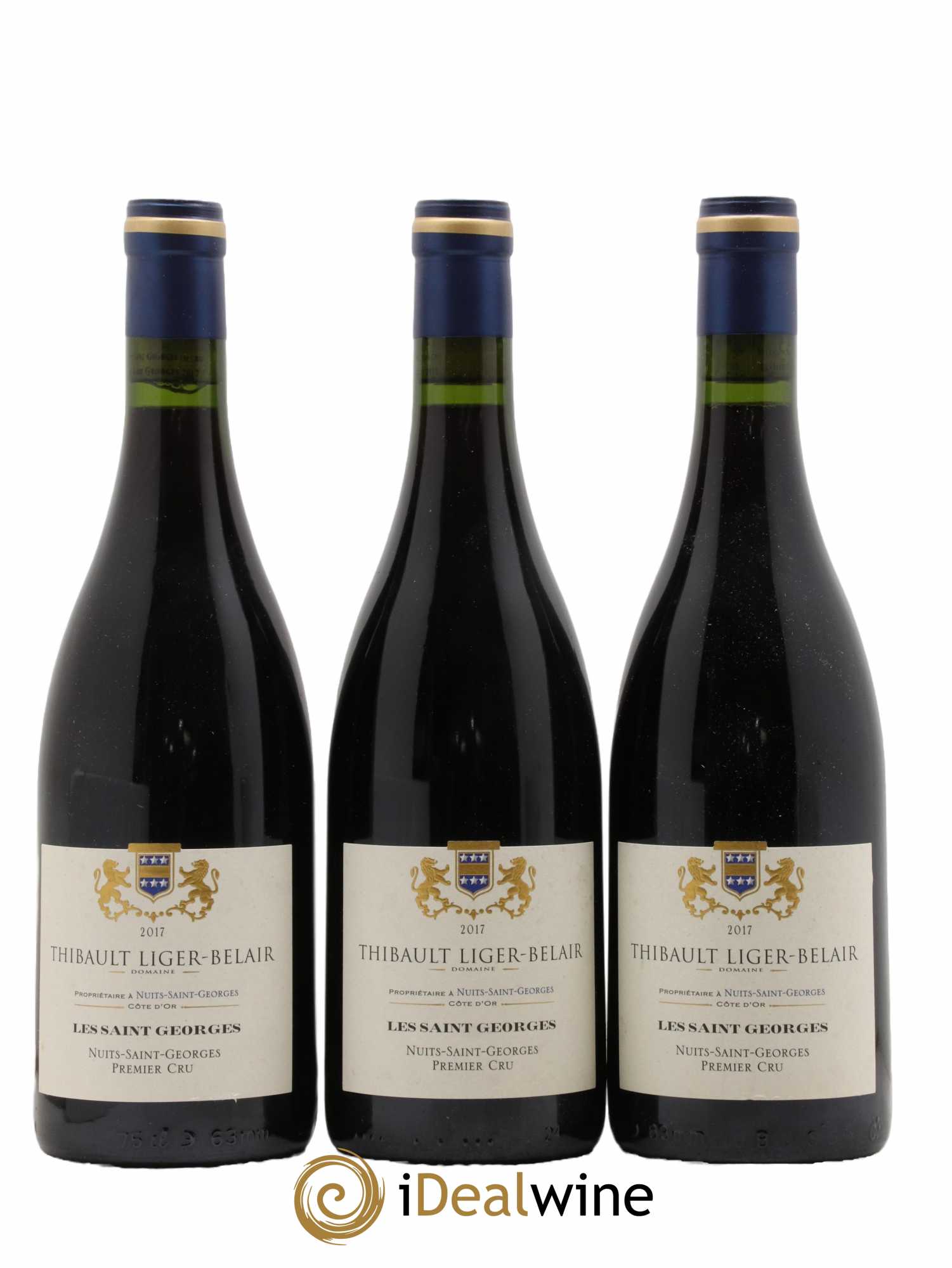 Nuits-Saint-Georges 1er Cru Les Saint-Georges Thibault Liger-Belair 2017 - Lot de 3 bouteilles - 0