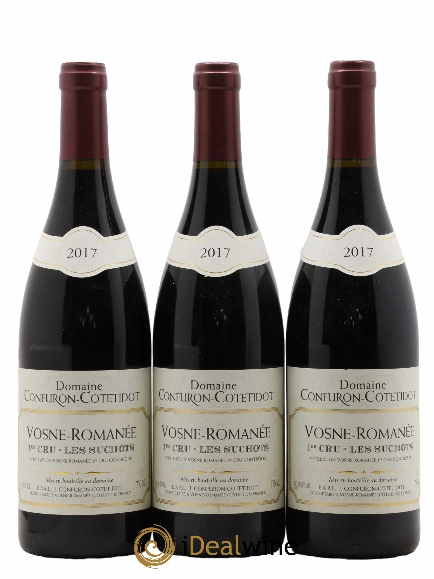 Vosne-Romanée 1er Cru Les Suchots Confuron-Cotetidot 2017 - Lot de 3 bouteilles - 0