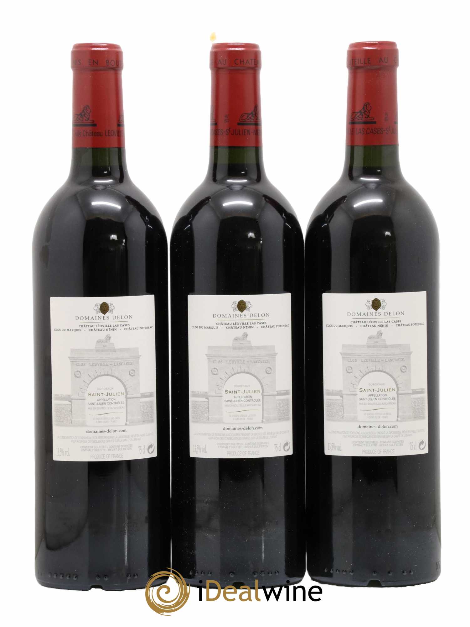 Château Léoville Las Cases 2ème Grand Cru Classé 2015 - Lot de 6 bouteilles - 2