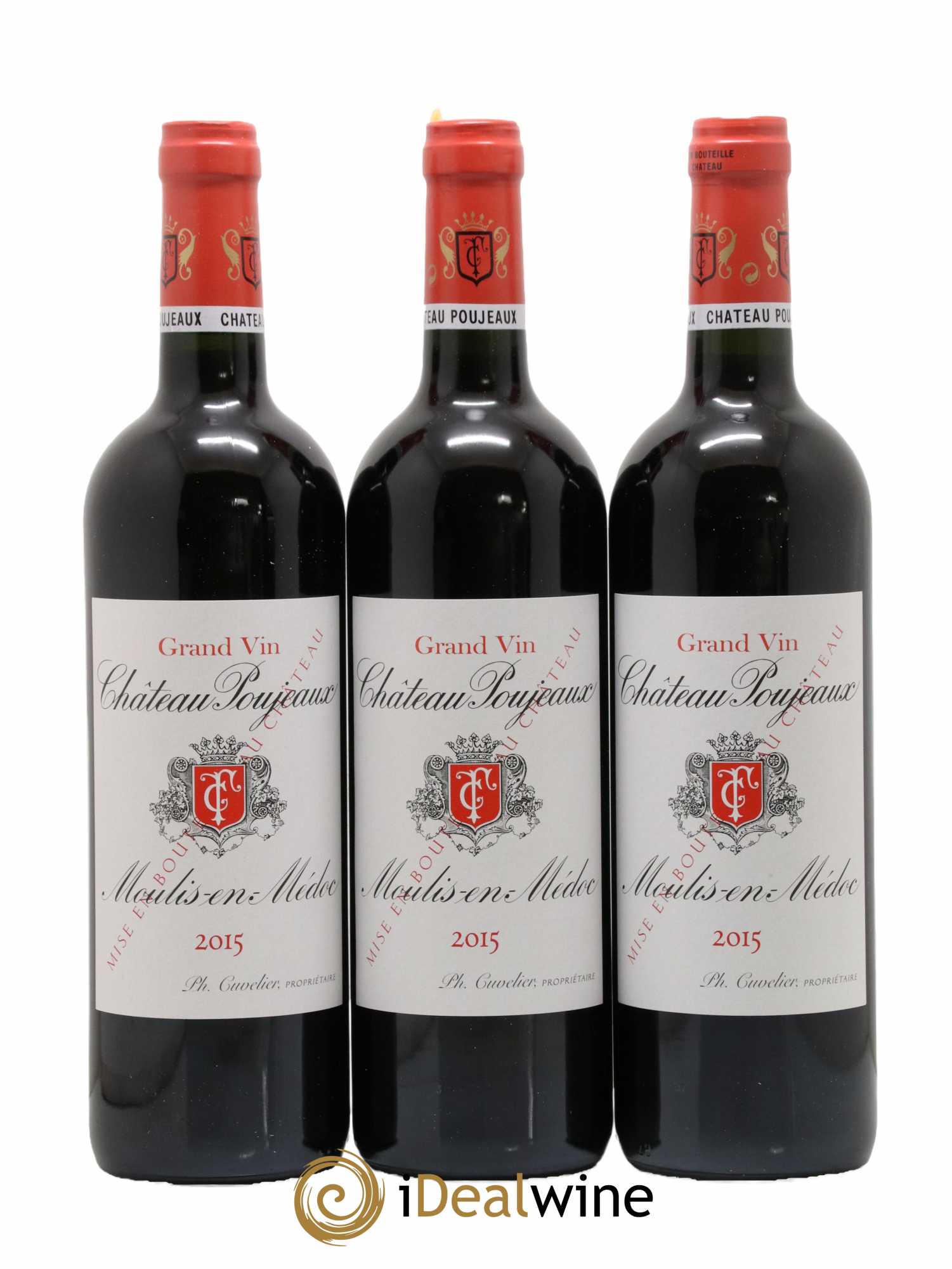 Château Poujeaux 2015 - Lot de 12 bouteilles - 4
