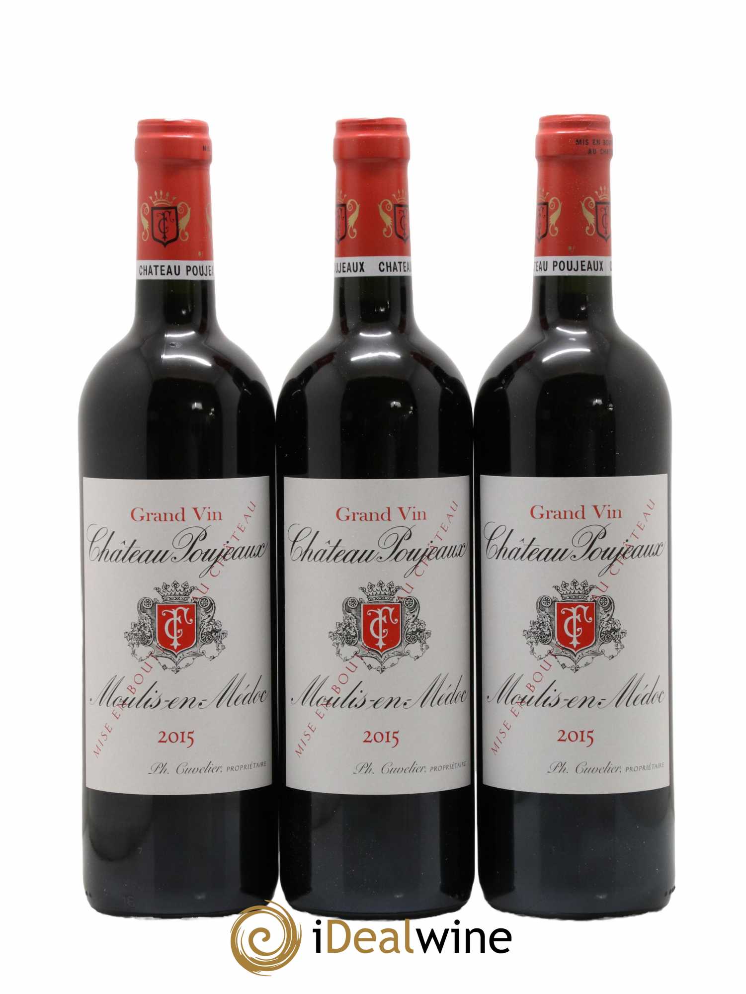 Château Poujeaux 2015 - Lot de 12 bouteilles - 4