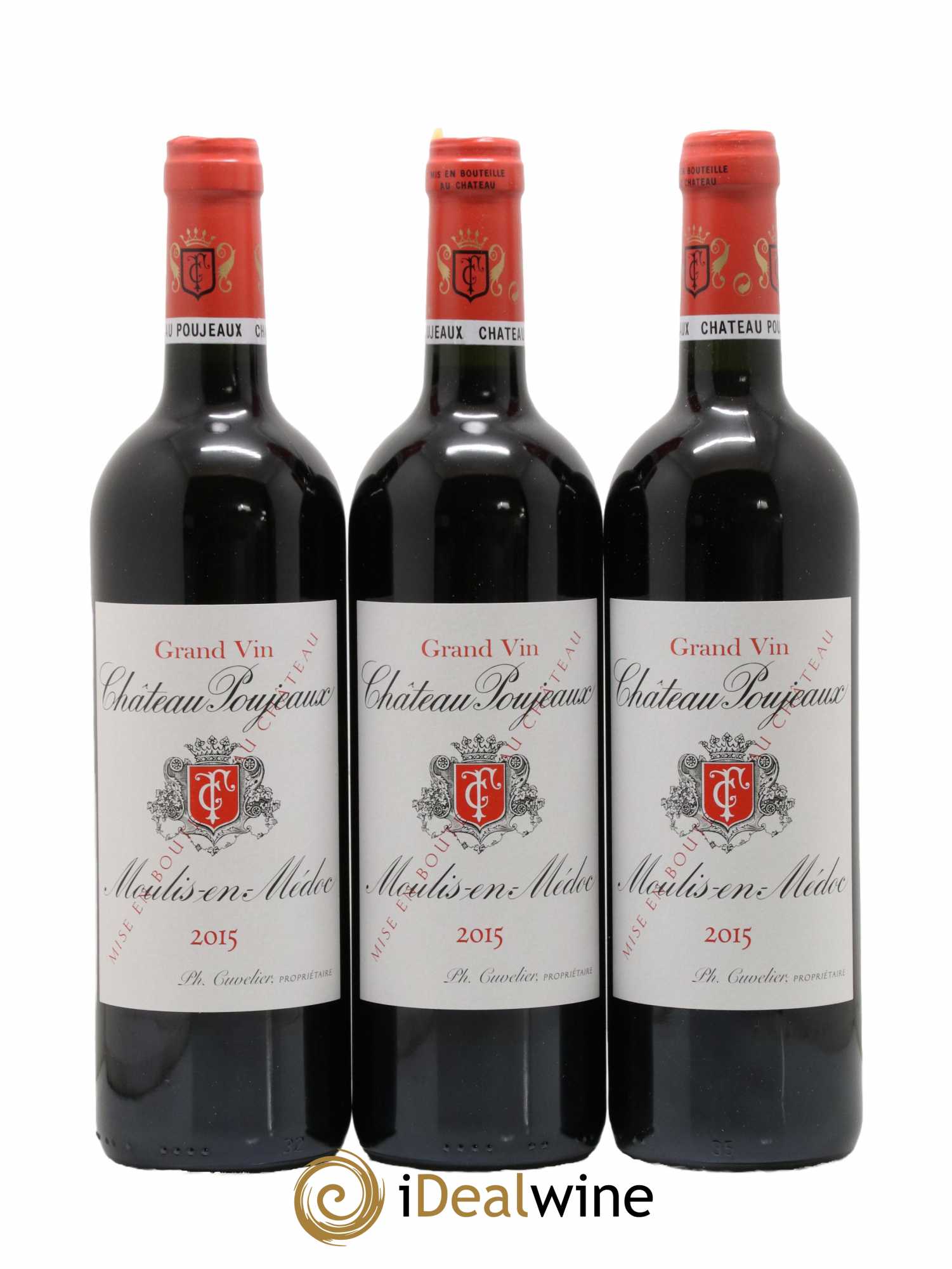 Château Poujeaux 2015 - Lot de 12 bouteilles - 4