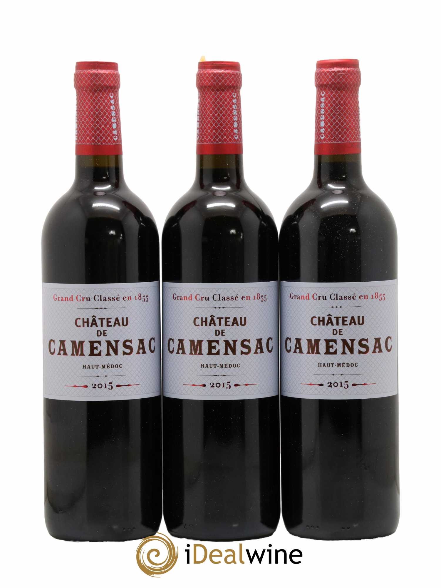 Château Camensac 5ème Grand Cru Classé 2015 - Lot de 12 bouteilles - 2