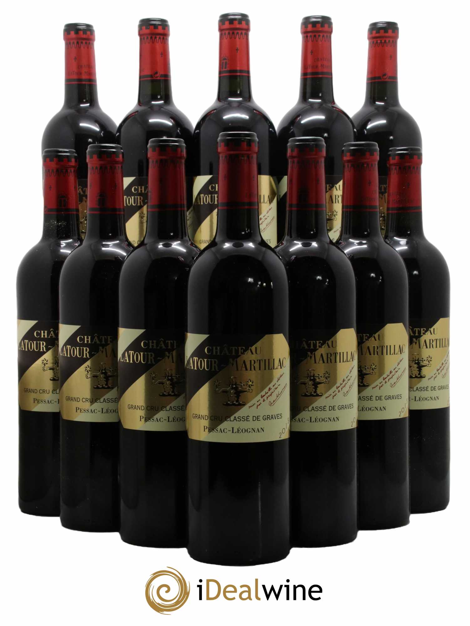 Château Latour-Martillac Cru Classé de Graves 2015 - Lot de 12 bouteilles - 0