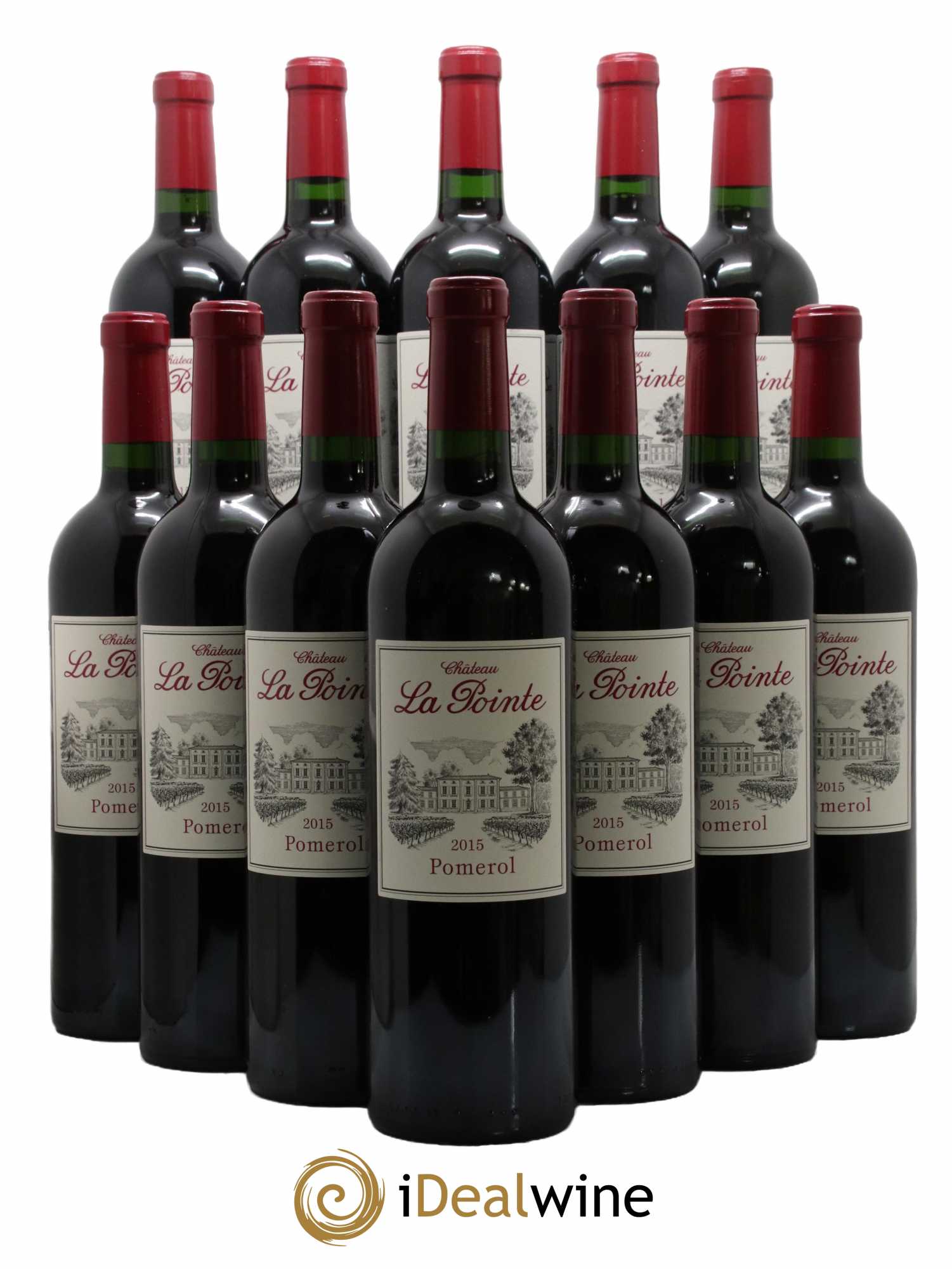 Château la Pointe 2015 - Lot de 12 bouteilles - 0