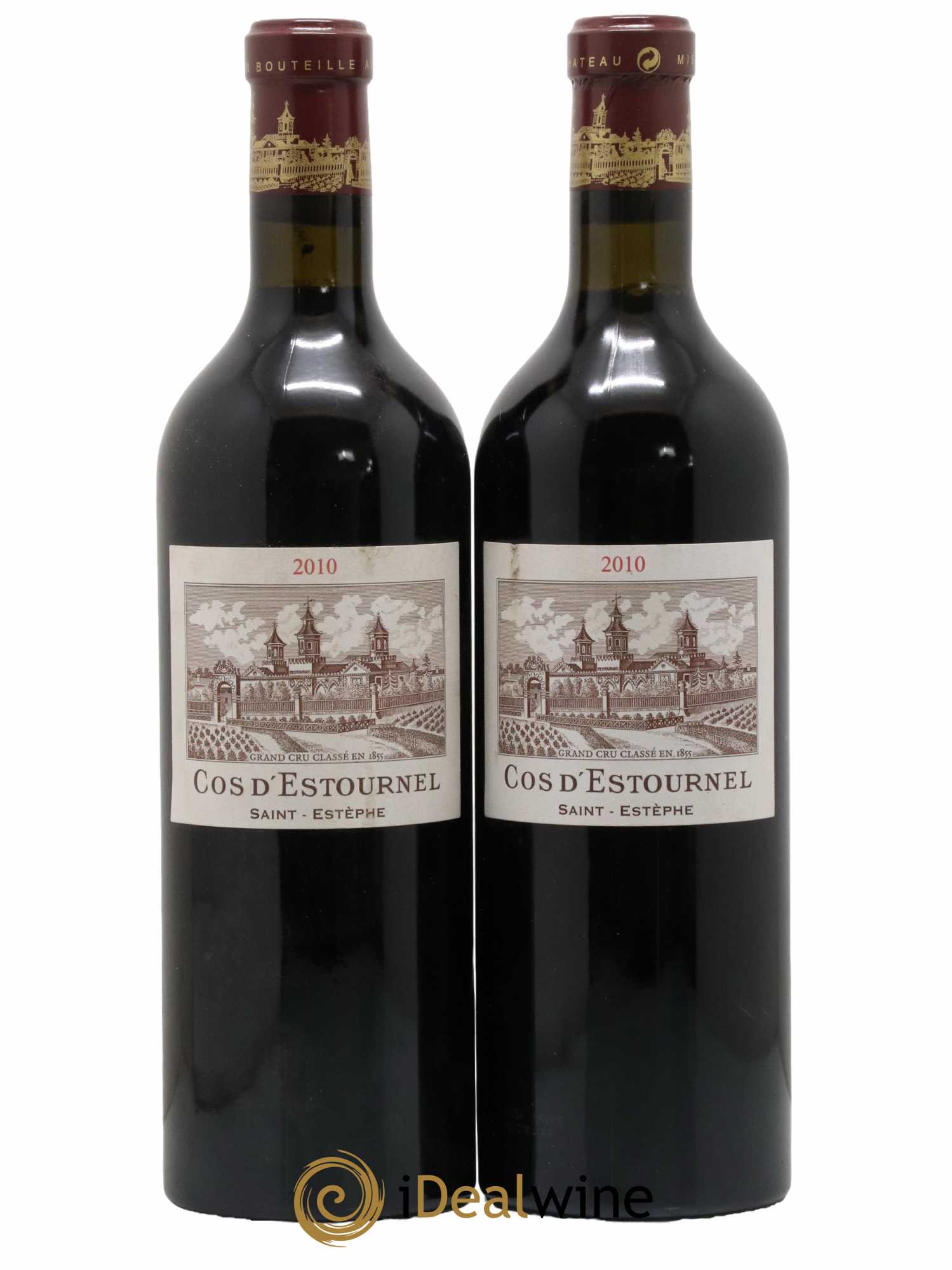 Cos d'Estournel 2ème Grand Cru Classé 2010 - Lot de 2 bouteilles - 0