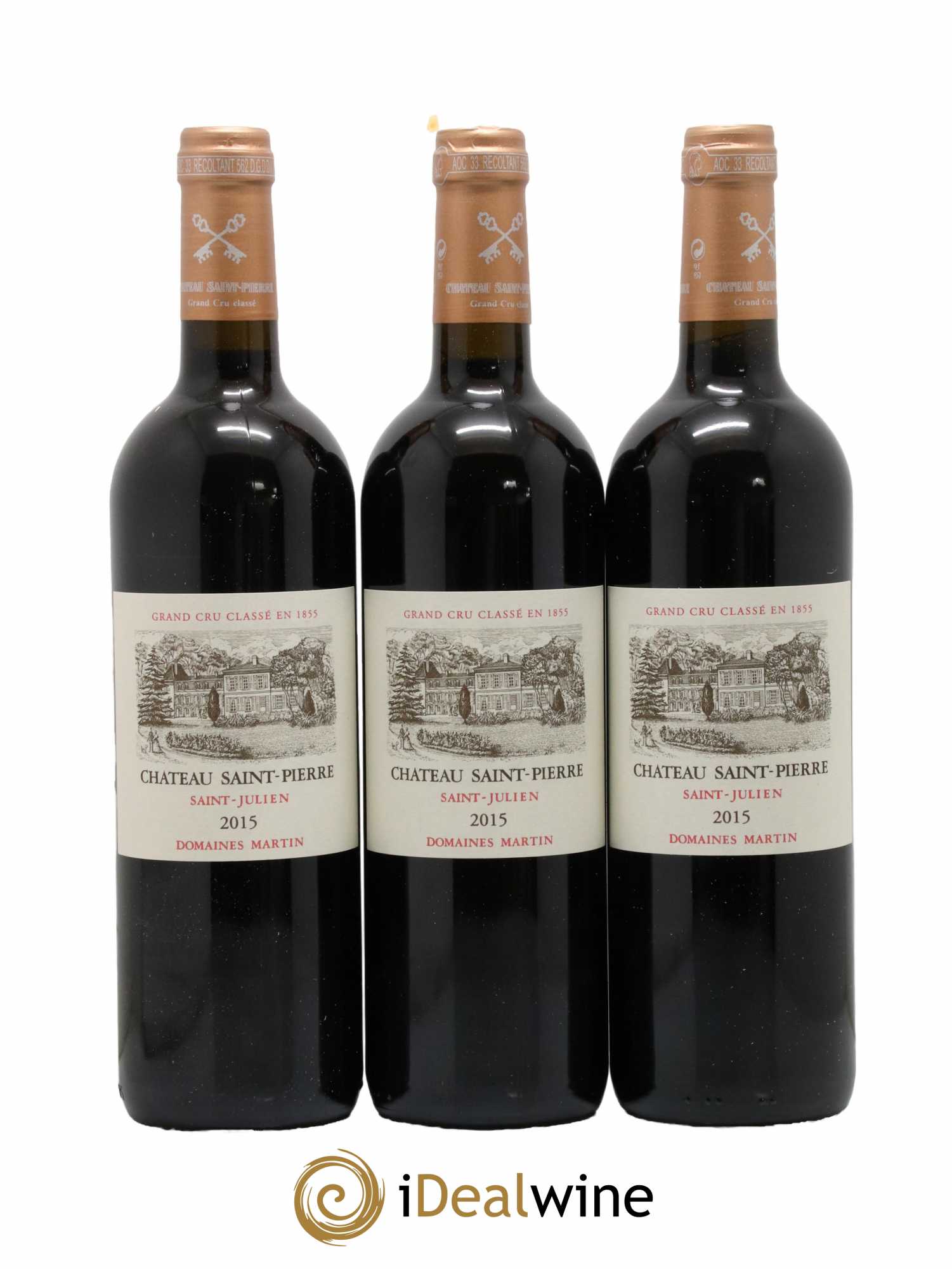 Château Saint-Pierre 4ème Grand Cru Classé 2015 - Lot de 12 bouteilles - 3