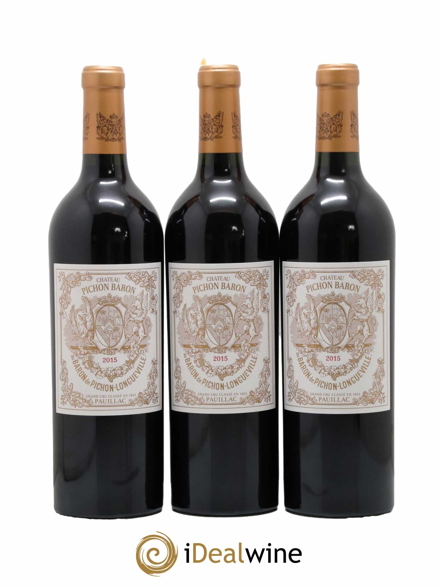 Pichon Longueville Baron 2ème Grand Cru Classé 2015 - Lot of 6 bottles - 1