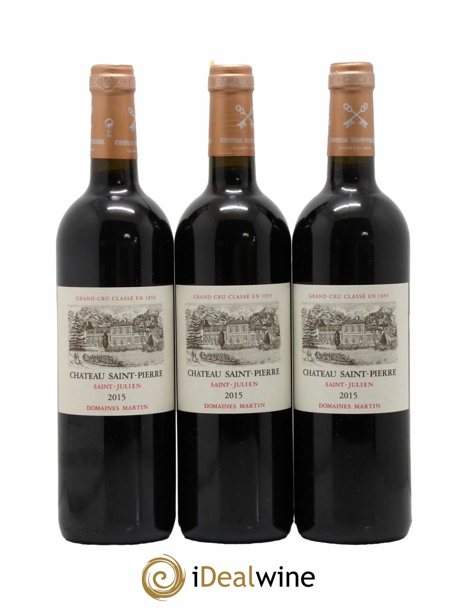 Château Saint-Pierre 4ème Grand Cru Classé 2015 - Lot de 12 bouteilles - 3