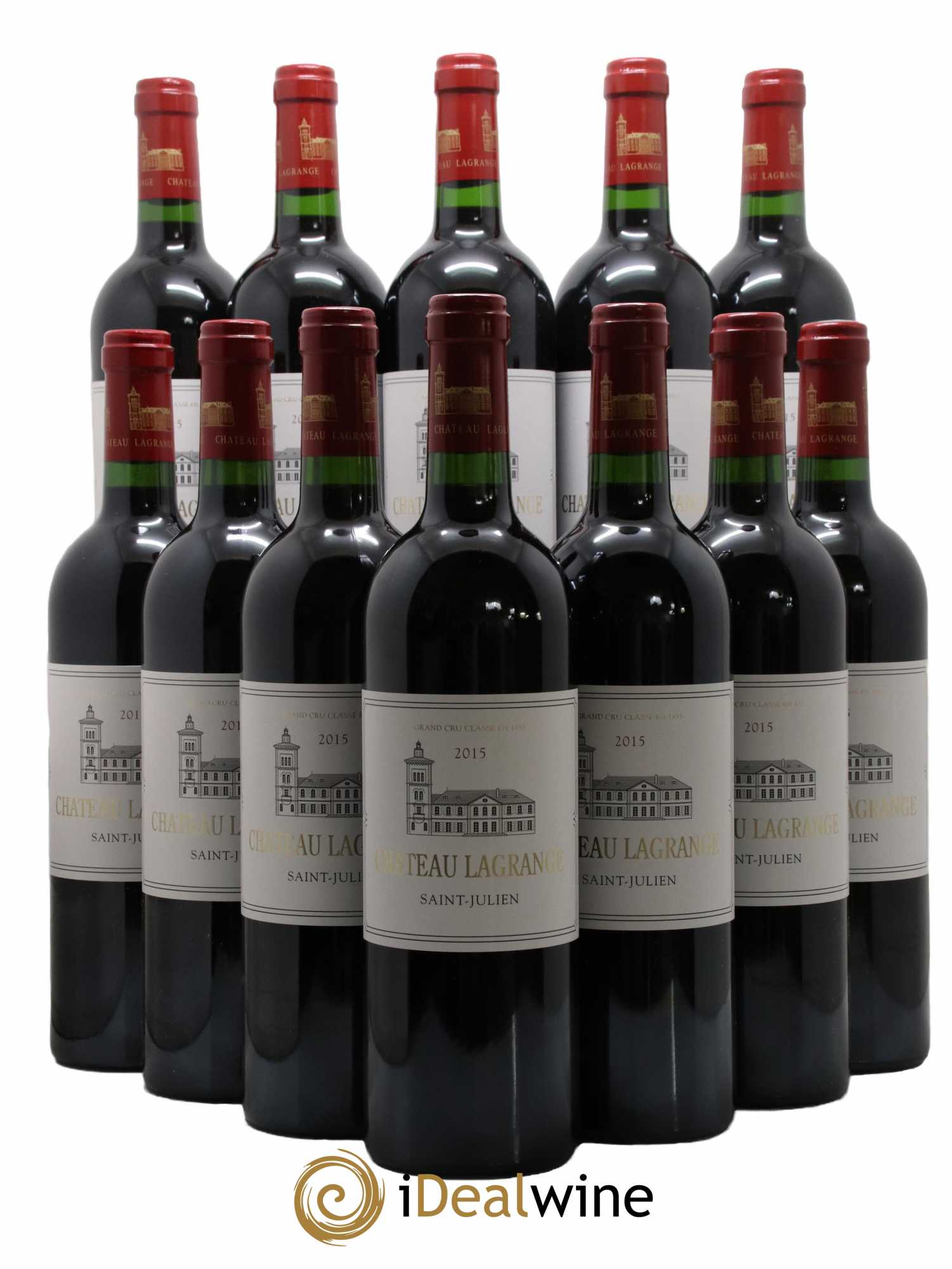 Château Lagrange 3ème Grand Cru Classé 2015 - Lot de 12 bouteilles - 0