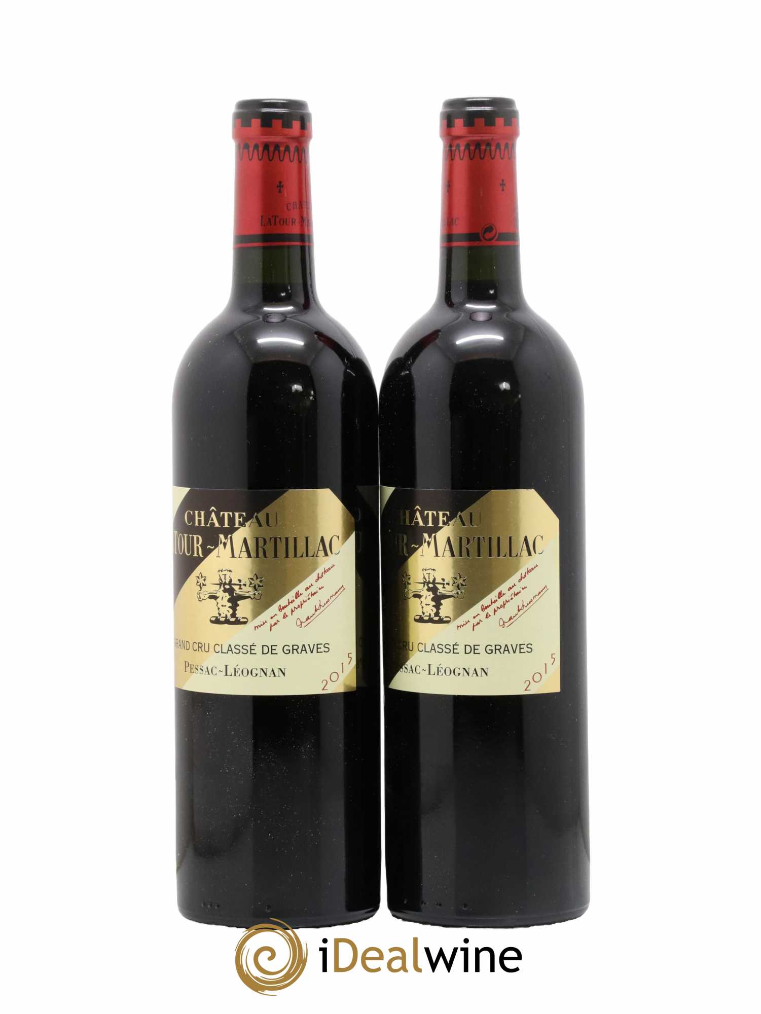 Château Latour-Martillac Cru Classé de Graves 2015 - Lot de 2 bouteilles - 1