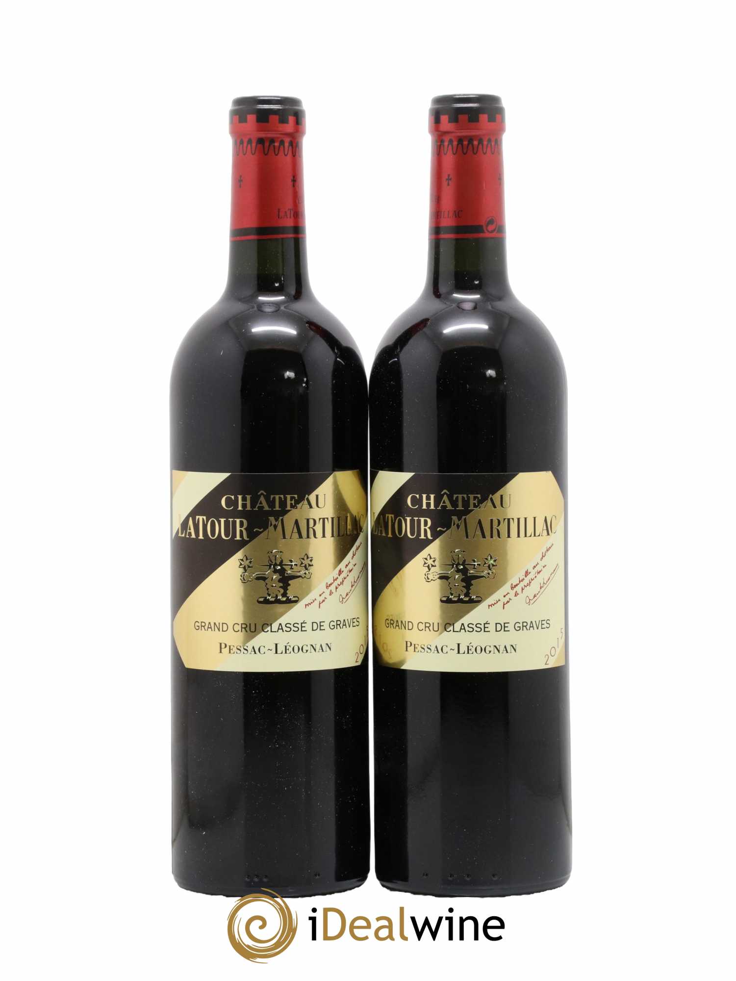Château Latour-Martillac Cru Classé de Graves 2015 - Lot de 2 bouteilles - 0