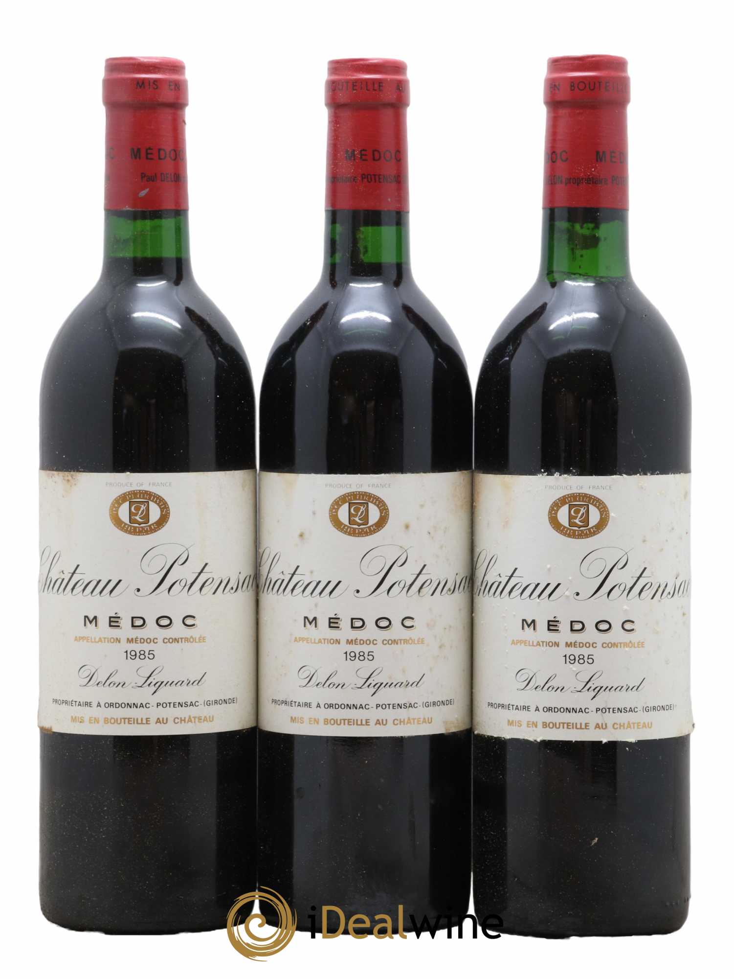 Château Potensac 1985 - Lot de 6 bouteilles - 2
