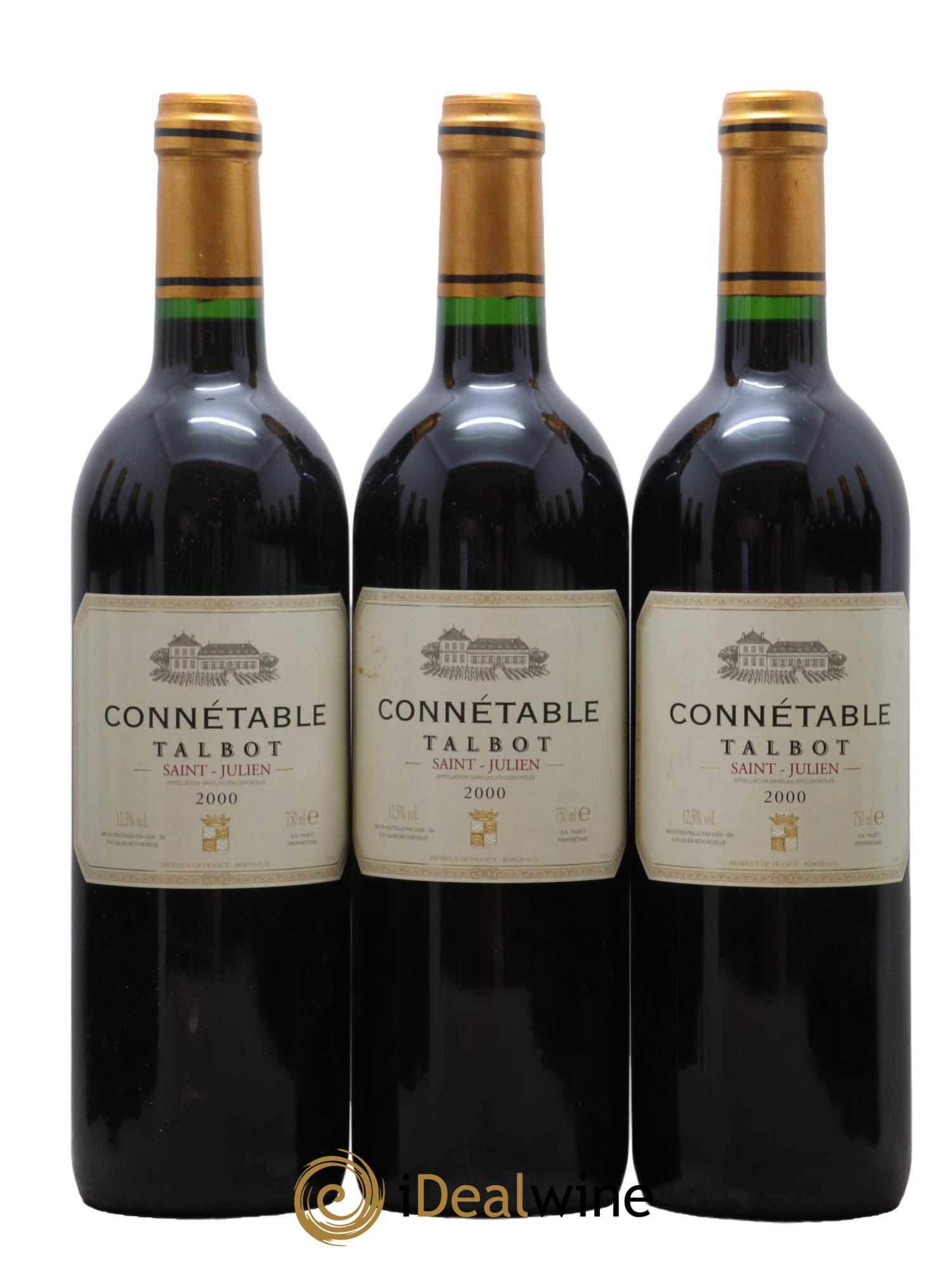 Connétable de Talbot Second Vin 2000 - Posten von 12 Flaschen - 1