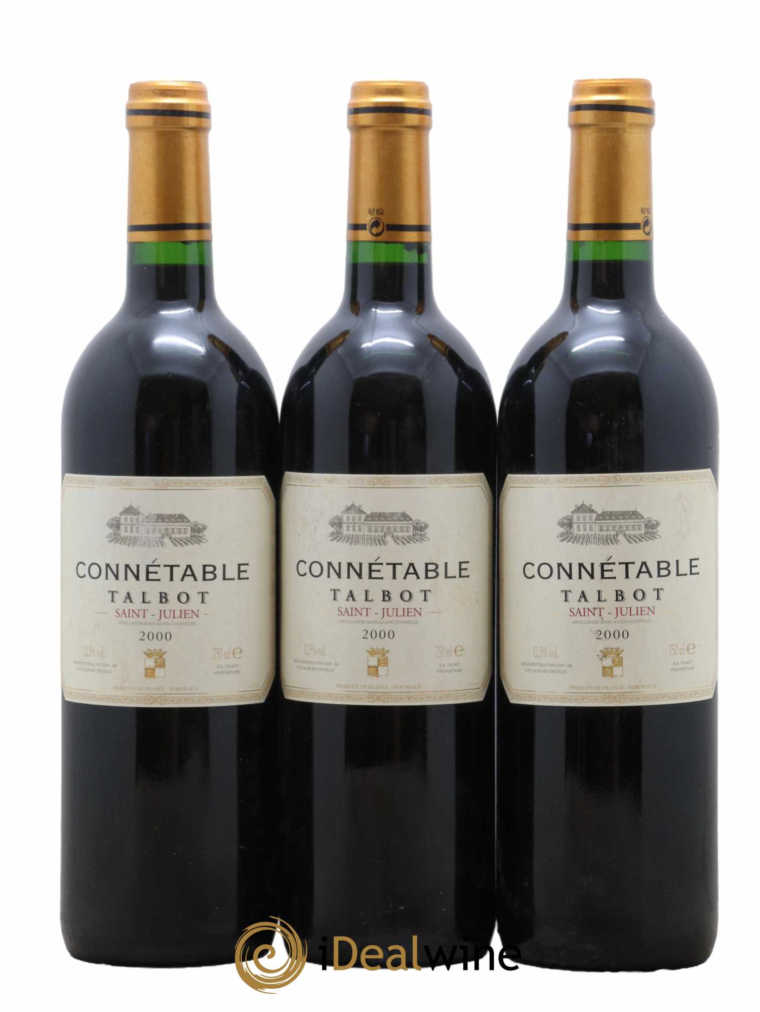 Connétable de Talbot Second Vin 2000 - Posten von 12 Flaschen - 4