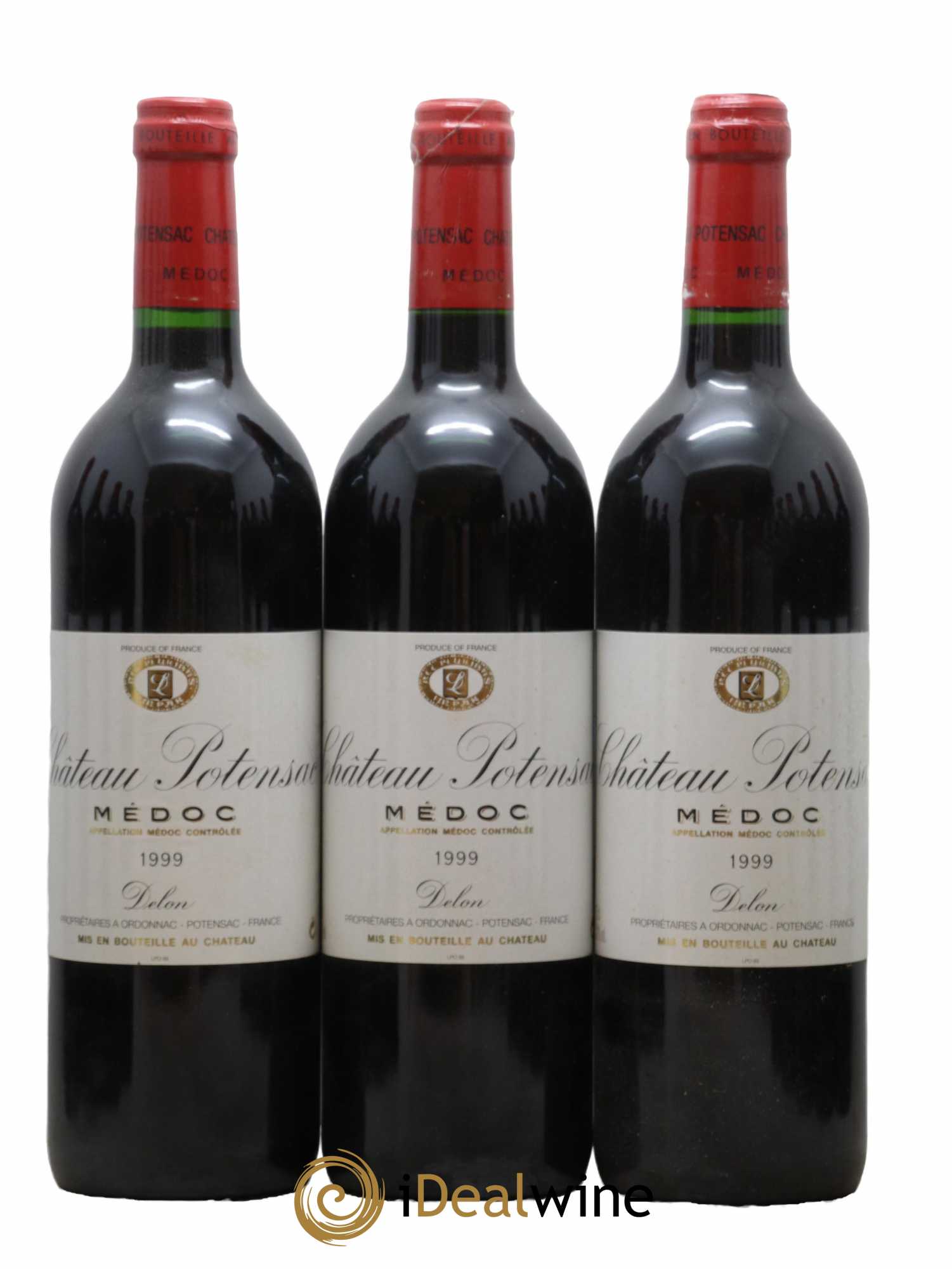 Château Potensac 1999 - Lot of 12 bottles - 1
