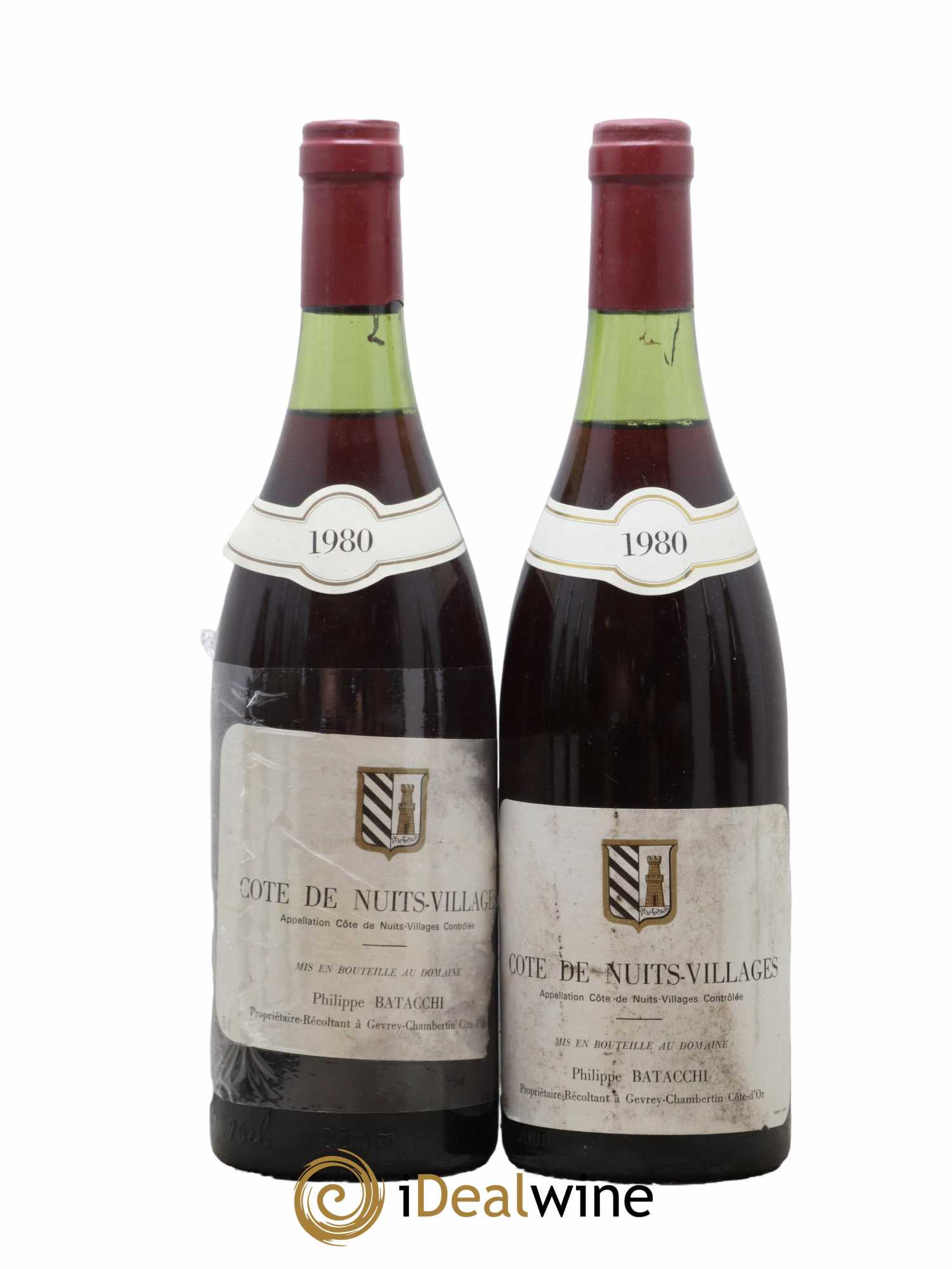 Côte de Nuits-Villages Olivia et Joachim Skyaasen Philippe Batacchi - Lot de 2 bouteilles - 0