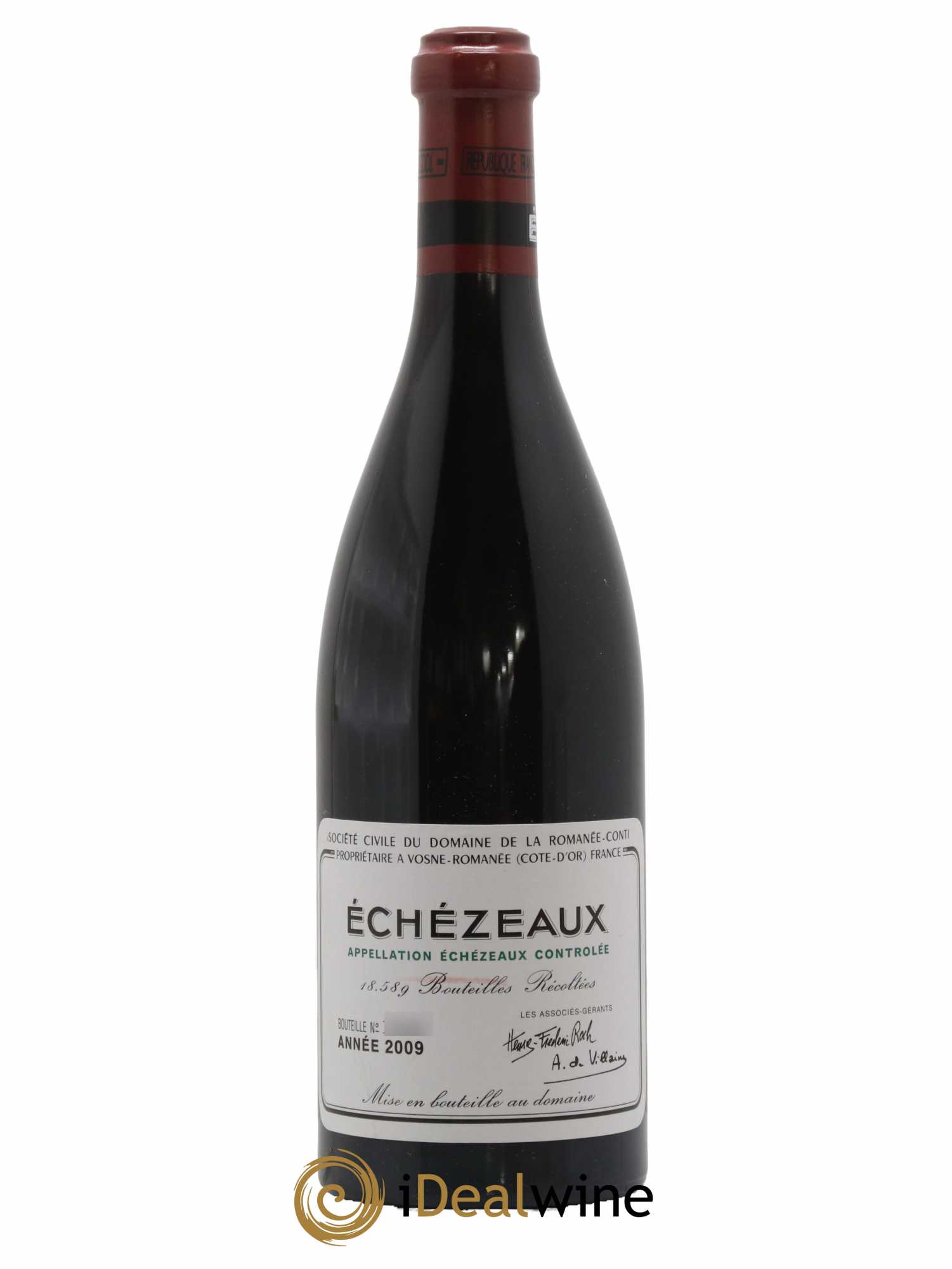 Echezeaux Grand Cru Domaine de la Romanée-Conti 2009 - Lot de 1 bouteille - 0