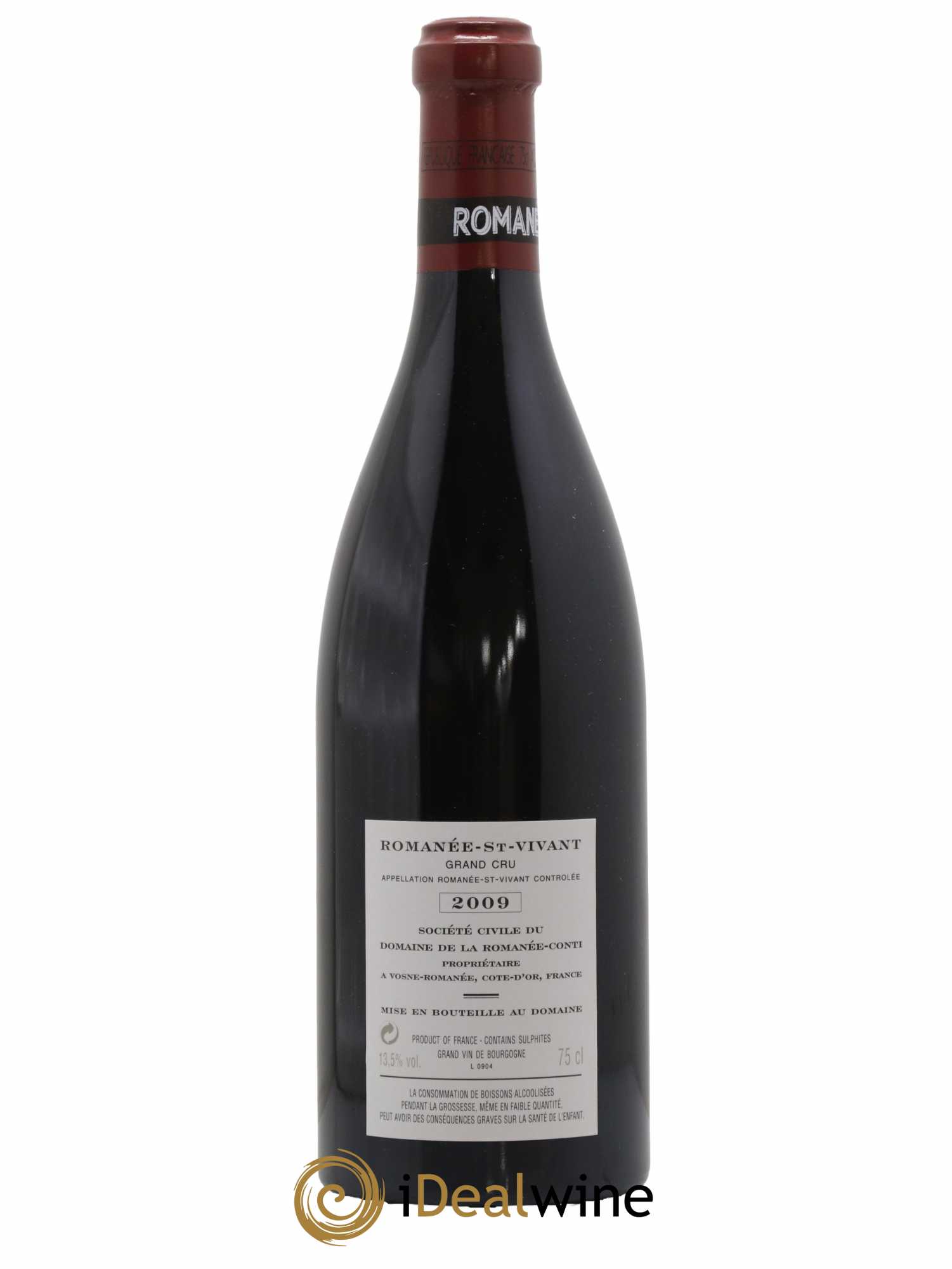 Romanée-Saint-Vivant Grand Cru Domaine de la Romanée-Conti 2009 - Lot de 1 bouteille - 1