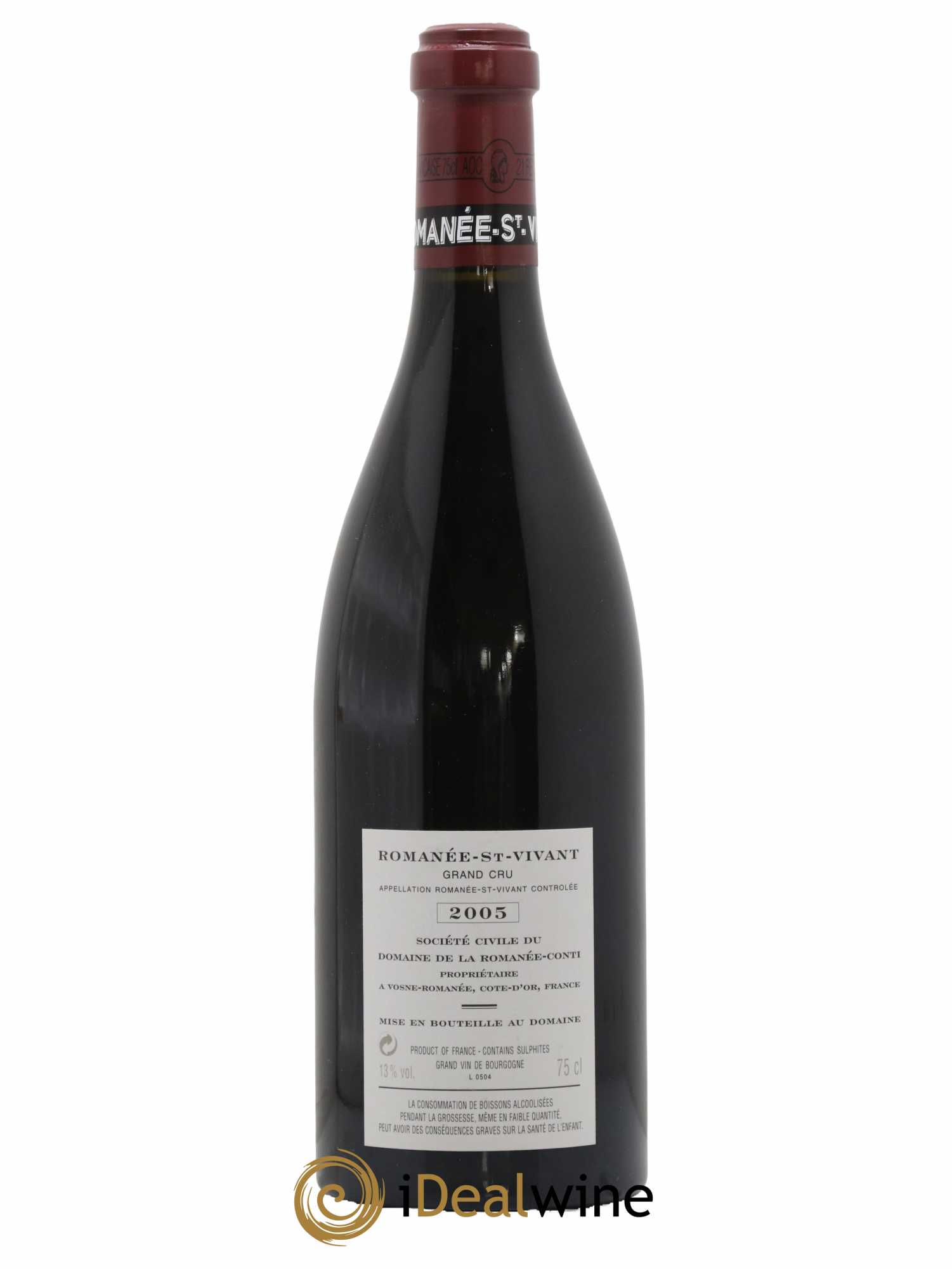 Romanée-Saint-Vivant Grand Cru Domaine de la Romanée-Conti 2005 - Lot of 1 bottle - 1