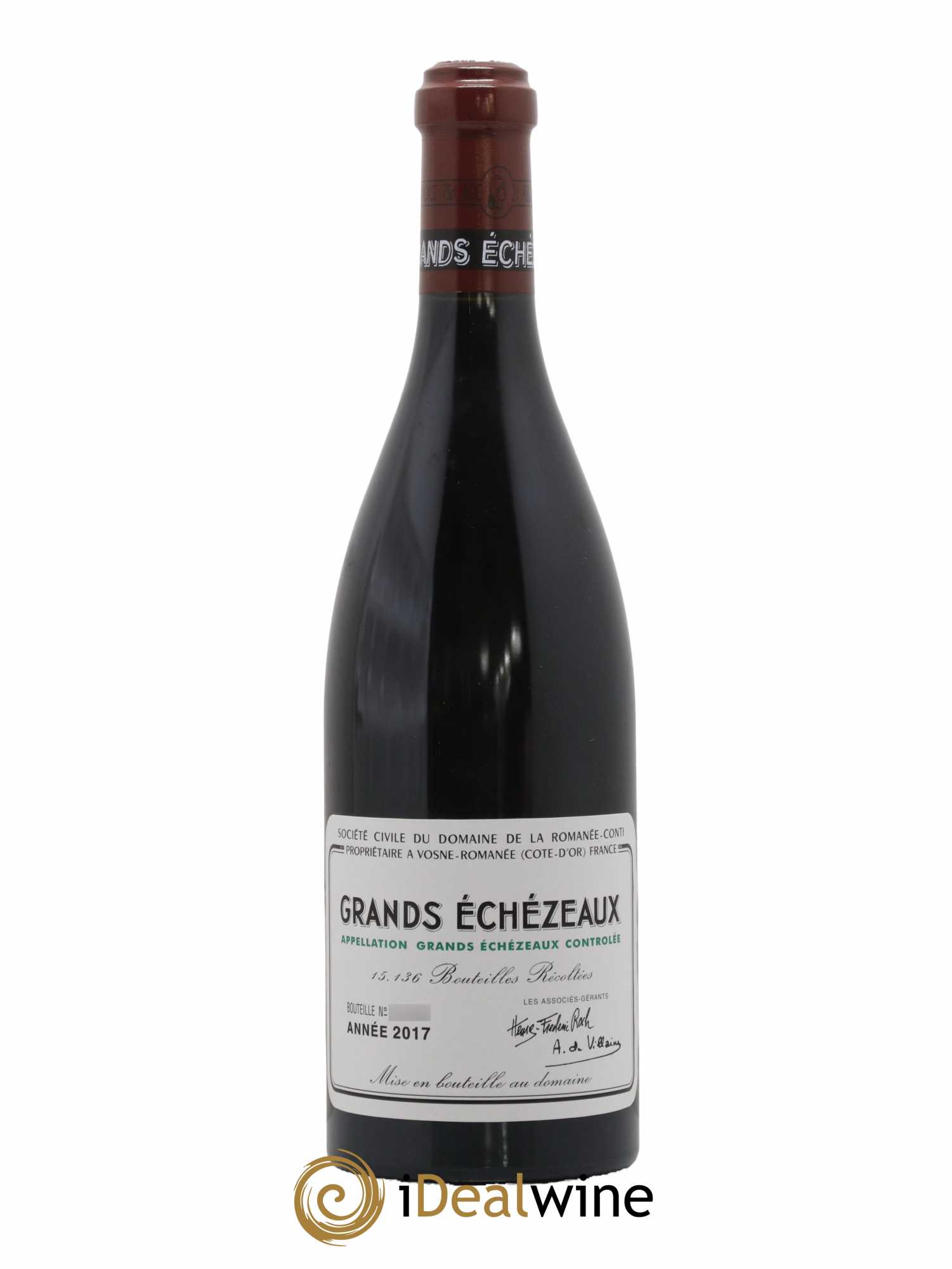 Grands-Echezeaux Grand Cru Domaine de la Romanée-Conti 2017 - Lot de 1 bouteille - 0