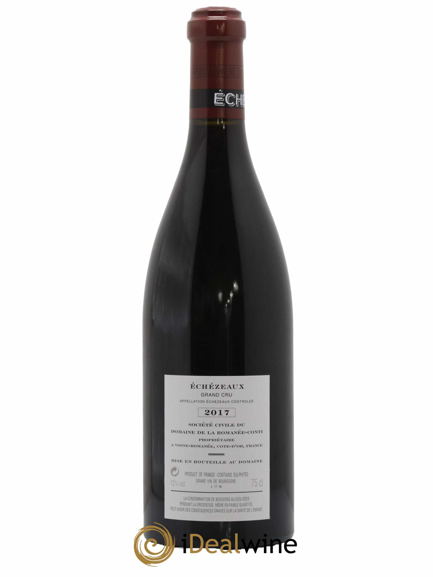 Echezeaux Grand Cru Domaine de la Romanée-Conti 2017 - Lot of 1 bottle - 1