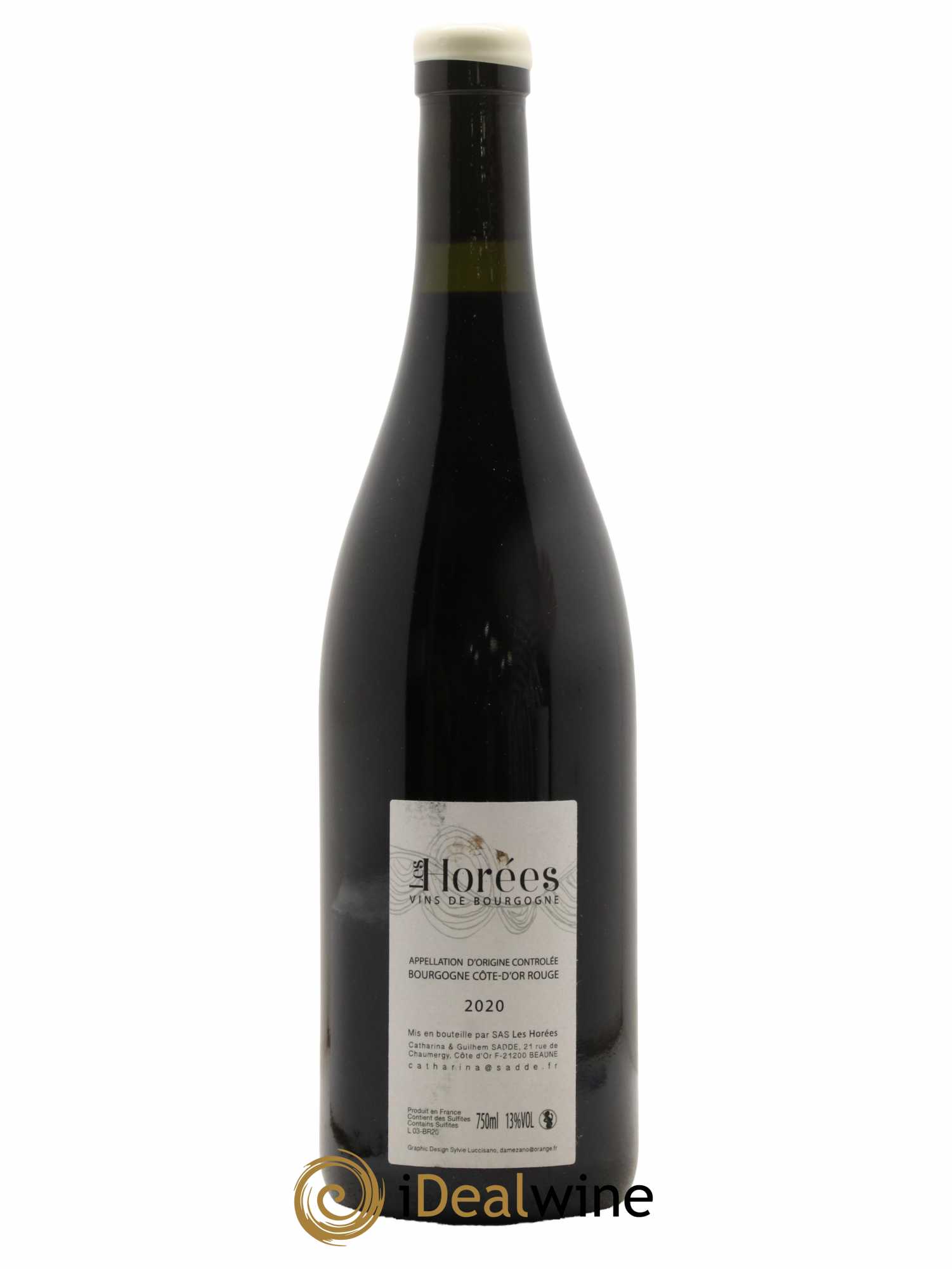 Bourgogne Le Vieux Sage Les Horées 2020 - Lot de 1 bouteille - 1