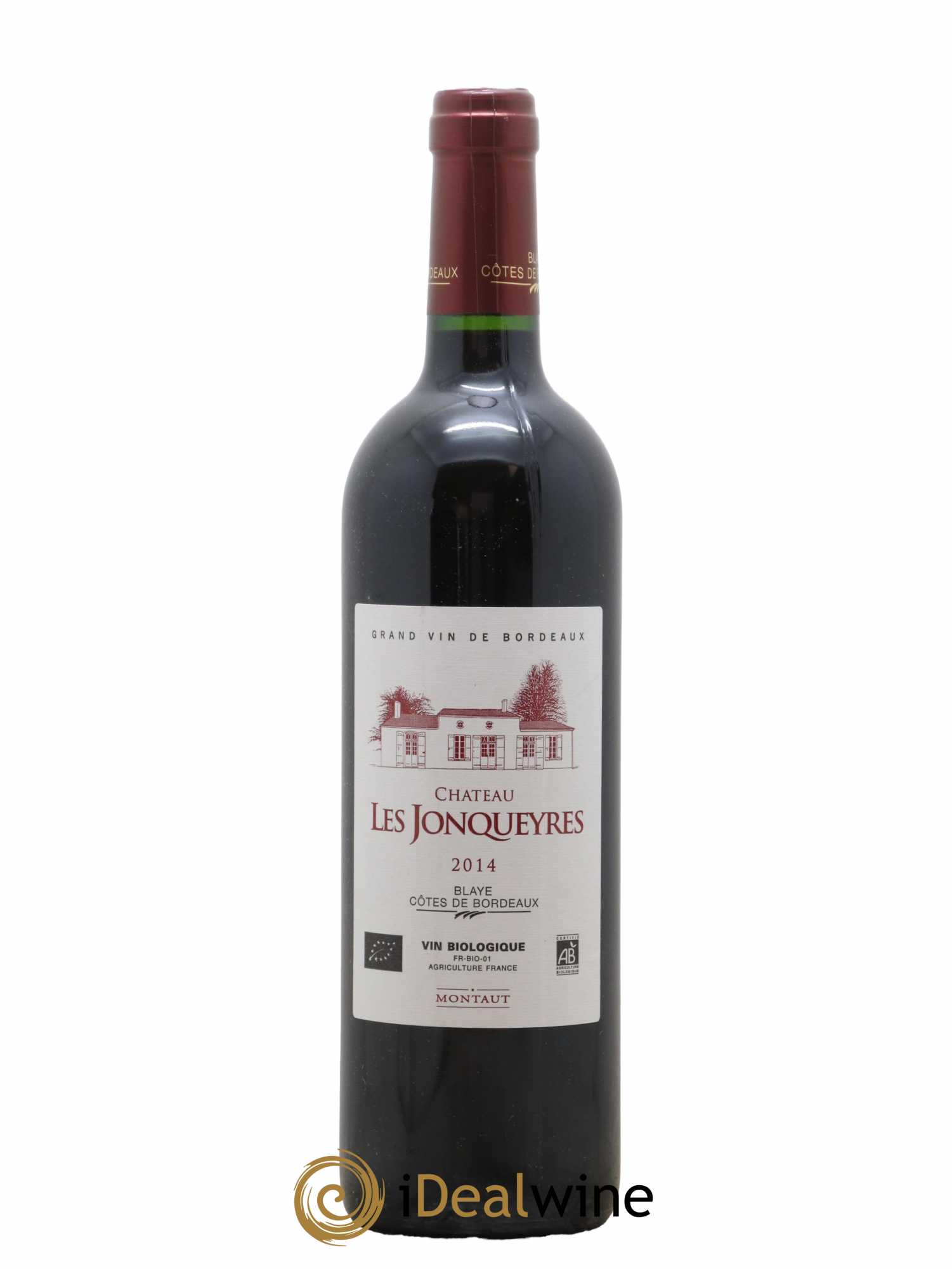 Premières-Côtes-de-Blaye (Blaye-Côtes-de-Bordeaux) Les Jonqueyres 2014 - Lot de 1 bouteille - 0