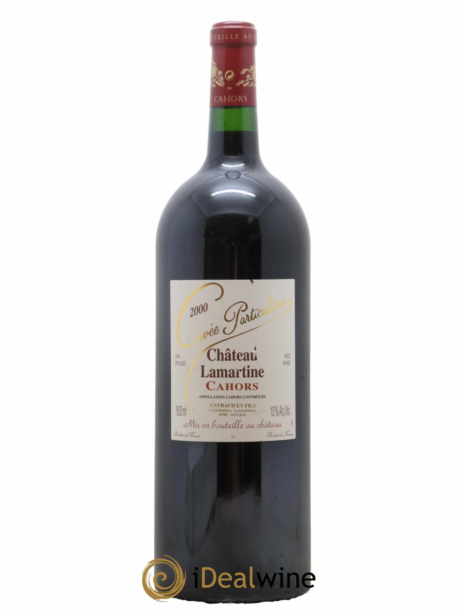 Cahors Cuvée Particuliere Château Lamartine 2000 - Posten von 1 Magnum - 0