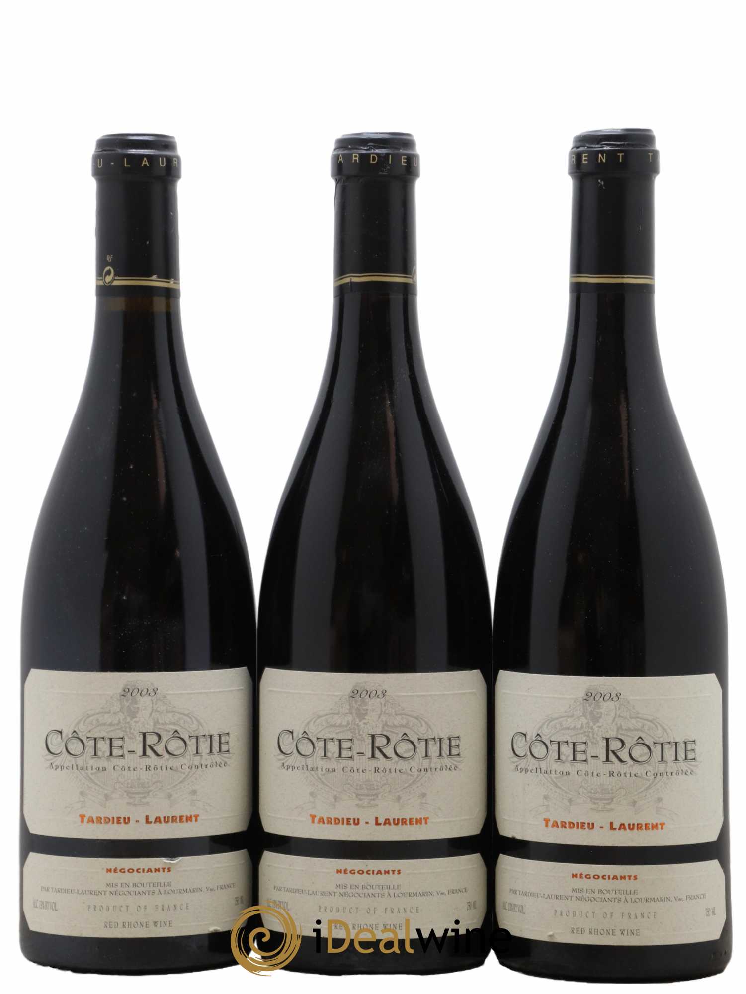 Côte-Rôtie Maison Tardieu-Laurent 2003 - Lot de 3 bouteilles - 0
