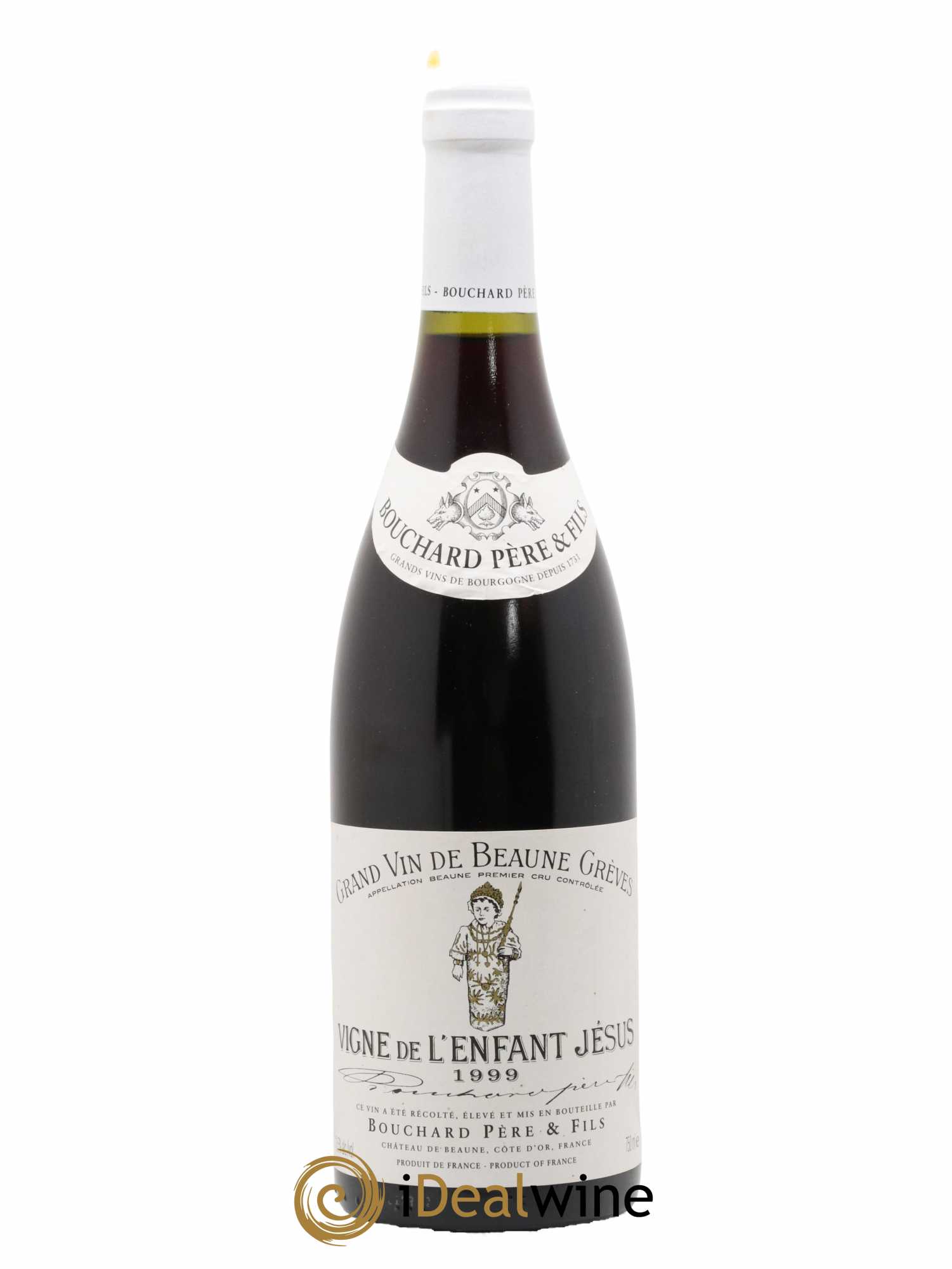 Beaune 1er Cru Grèves - Vigne de l'Enfant Jésus Bouchard Père & Fils 1999 - Lot de 1 bouteille - 0