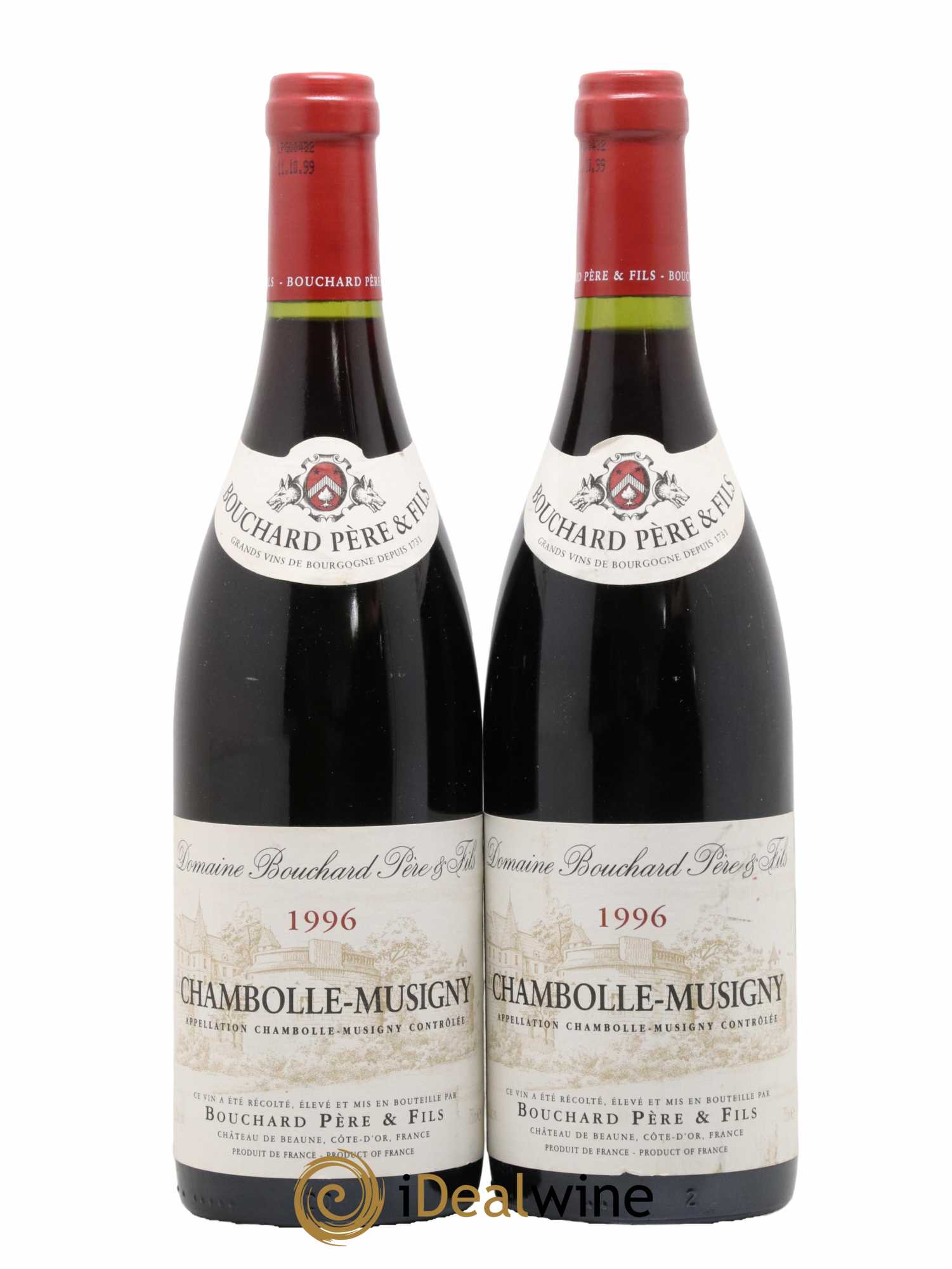 Chambolle-Musigny Bouchard Père & Fils 1996 - Lot de 2 bouteilles - 0