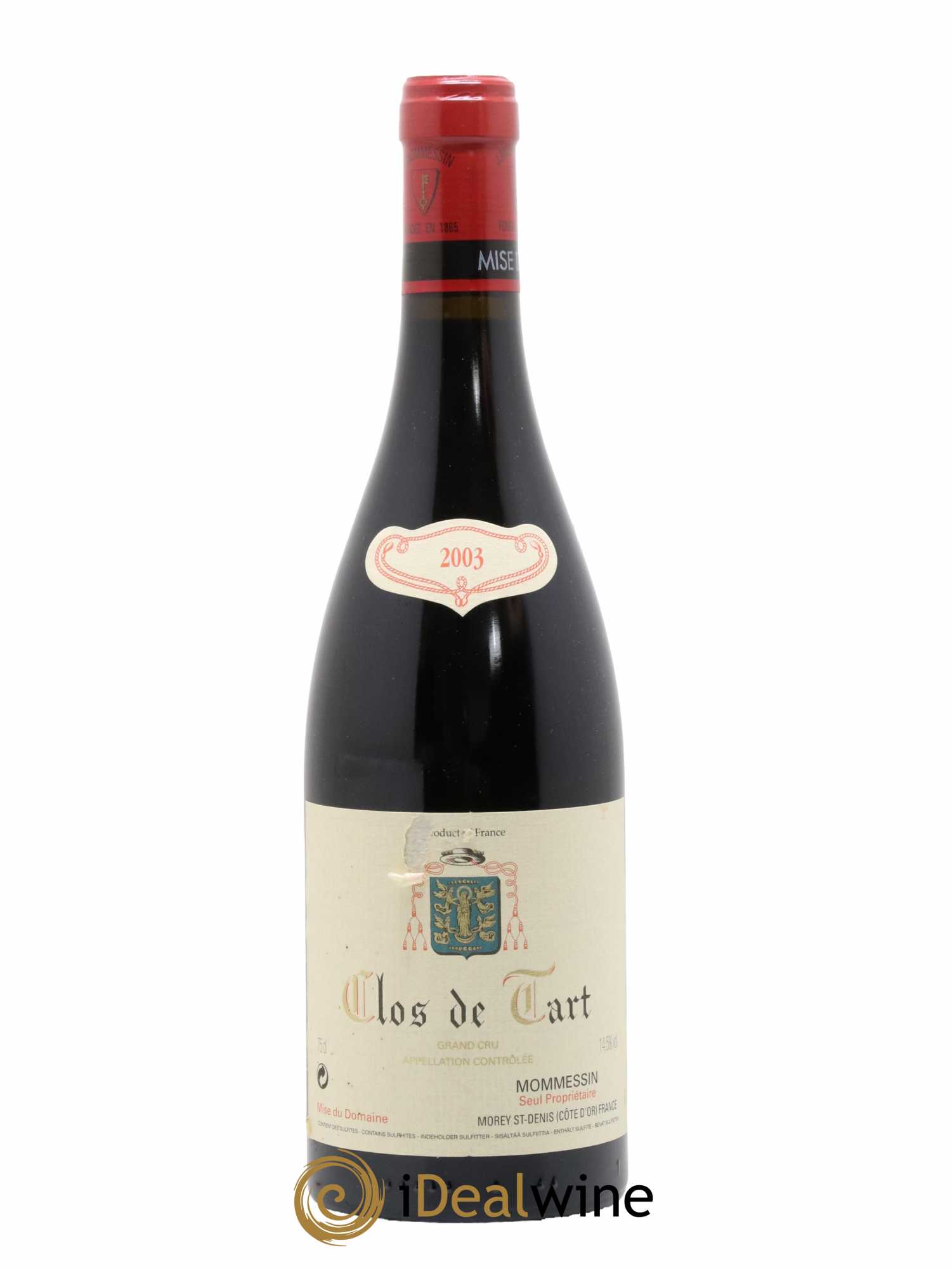 Clos de Tart Grand Cru Clos de Tart 2003 - Posten von 1 Flasche - 0