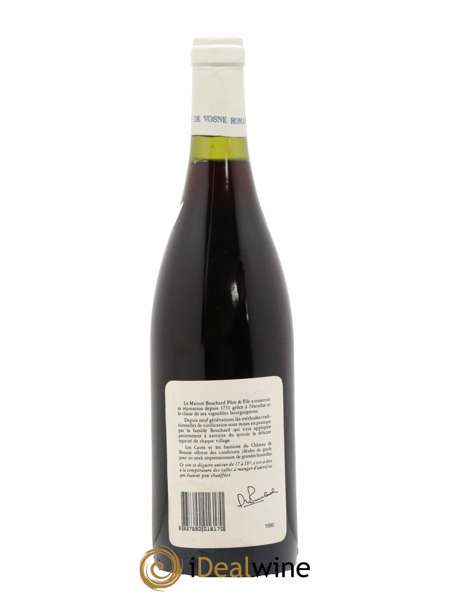 Vosne-Romanée Du Château Comte Liger-Belair Bouchard Père & Fils 1990 - Posten von 1 Flasche - 1